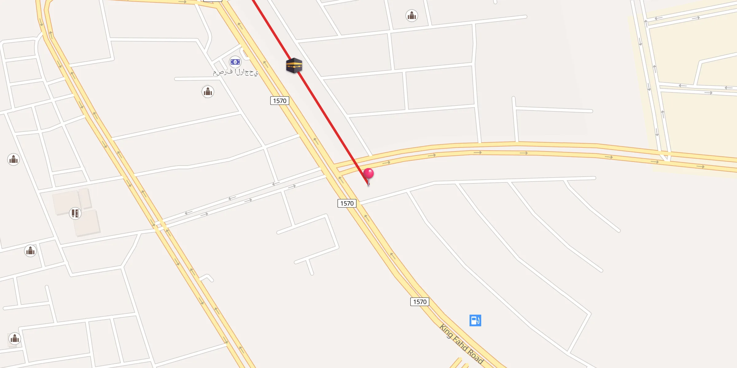 Carte de localisation : جامع خالد بن الوليد