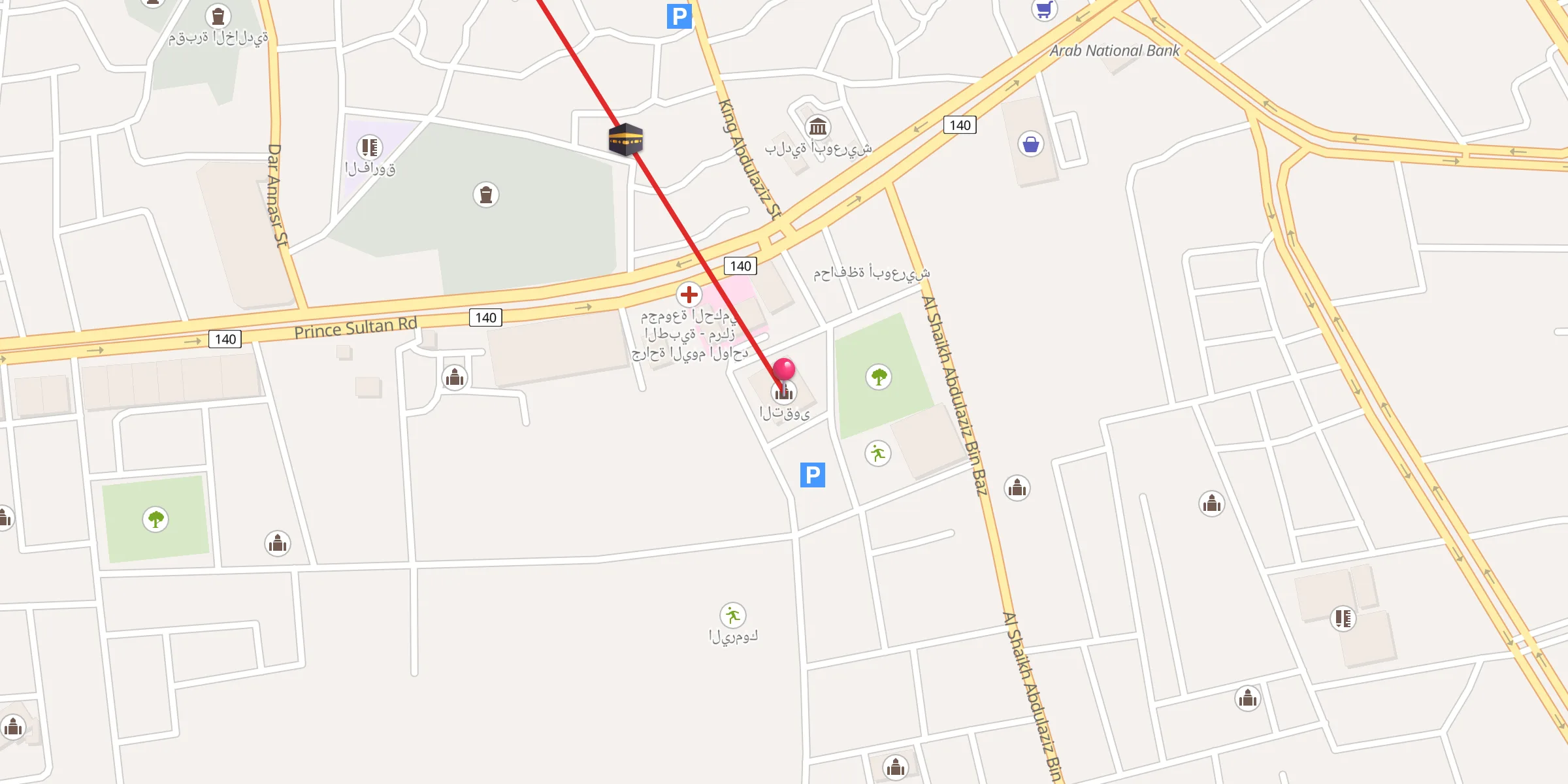 Carte de localisation : التقوى