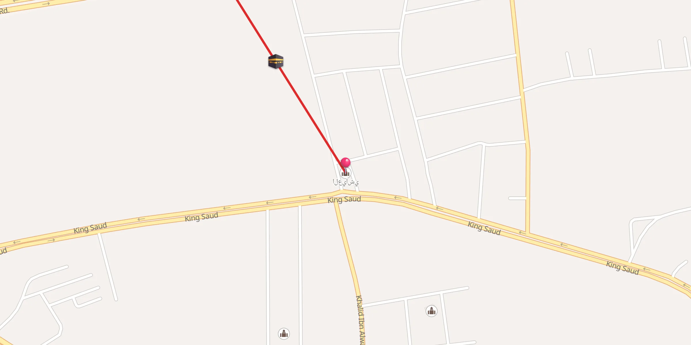 Carte de localisation : العياشي
