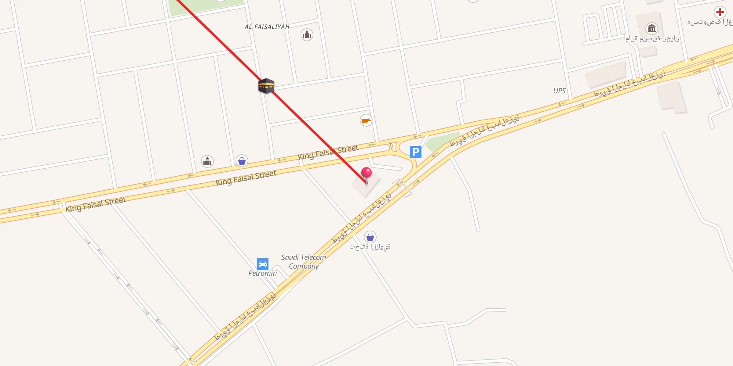 Carte de localisation : جامع الامام البخاري