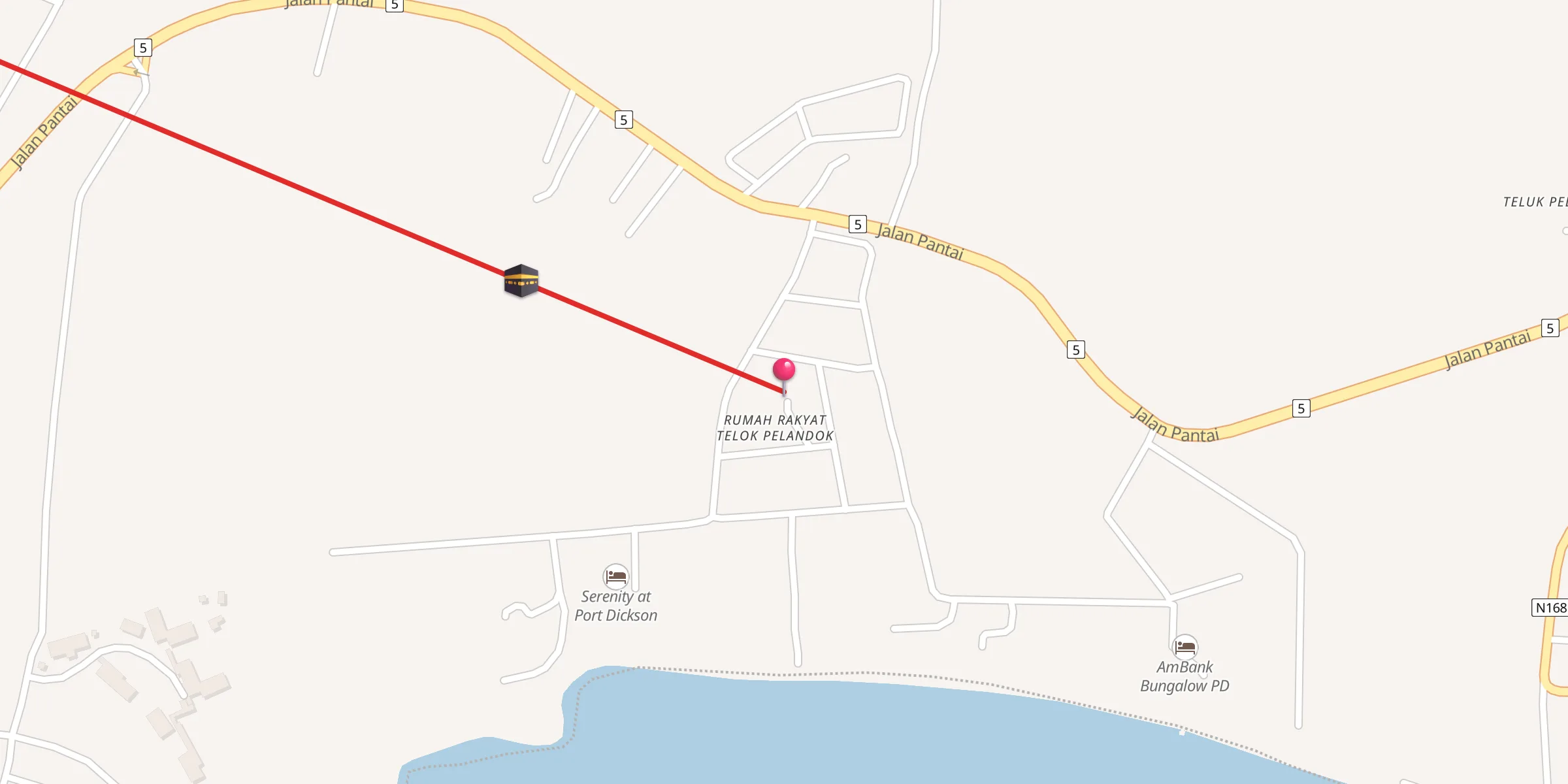 Carte de localisation : Surau At-Taqwa