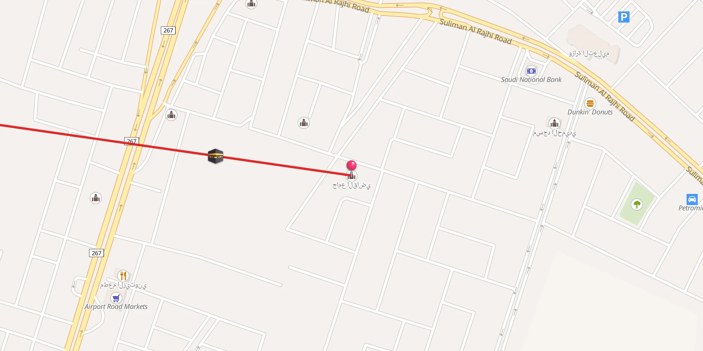 Carte de localisation : جامع القاضي