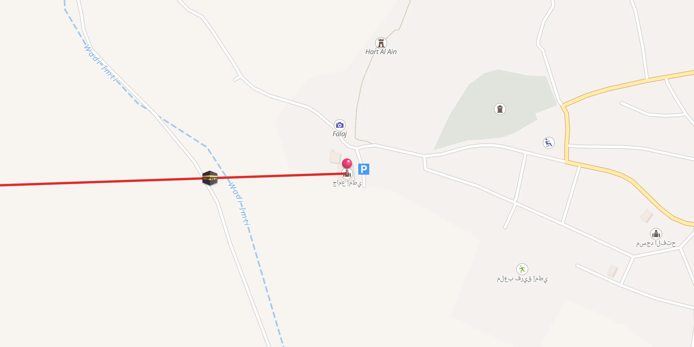 Carte de localisation : جامع إمطي