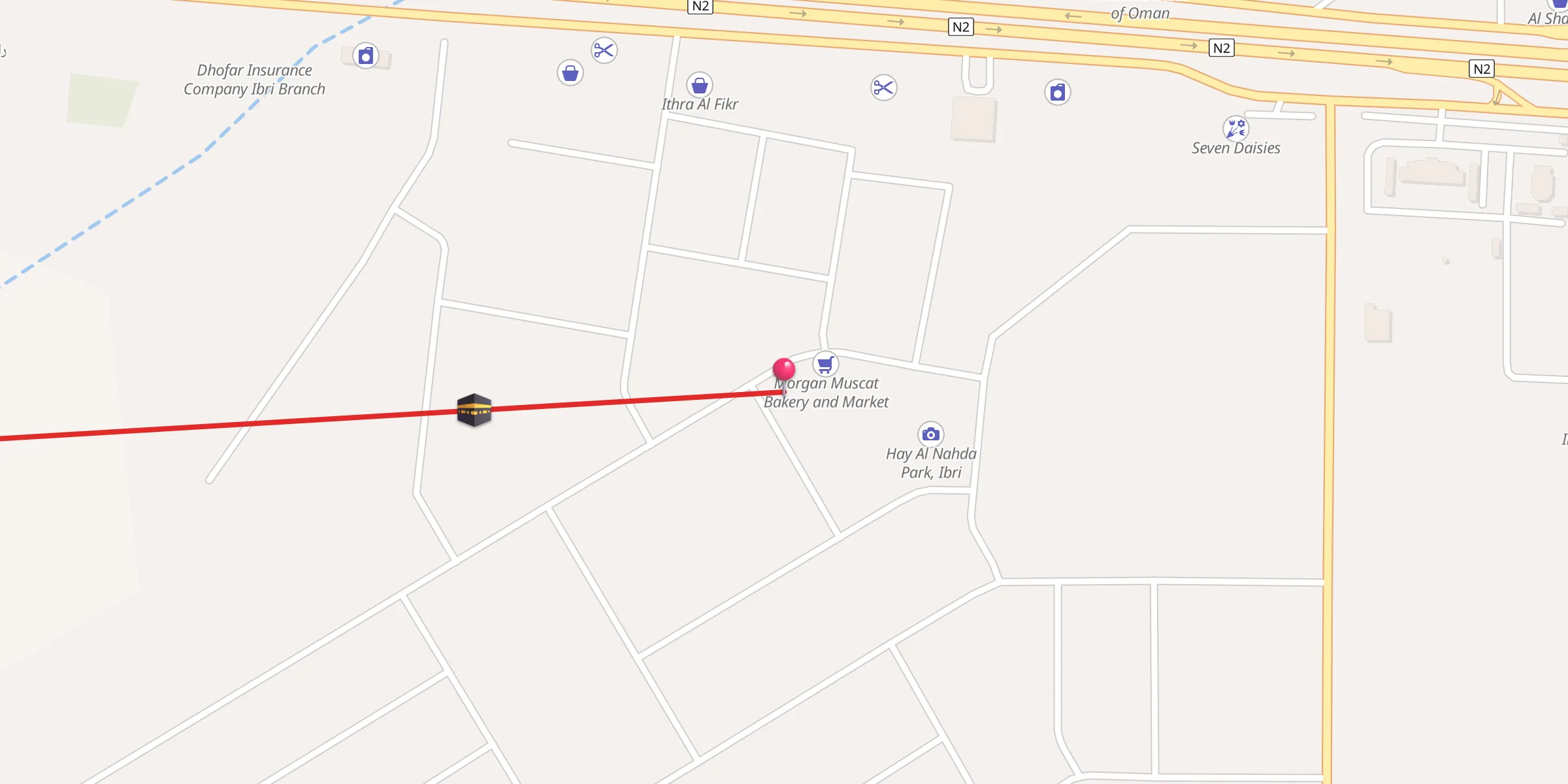 Carte de localisation : جامع حلة النهضة