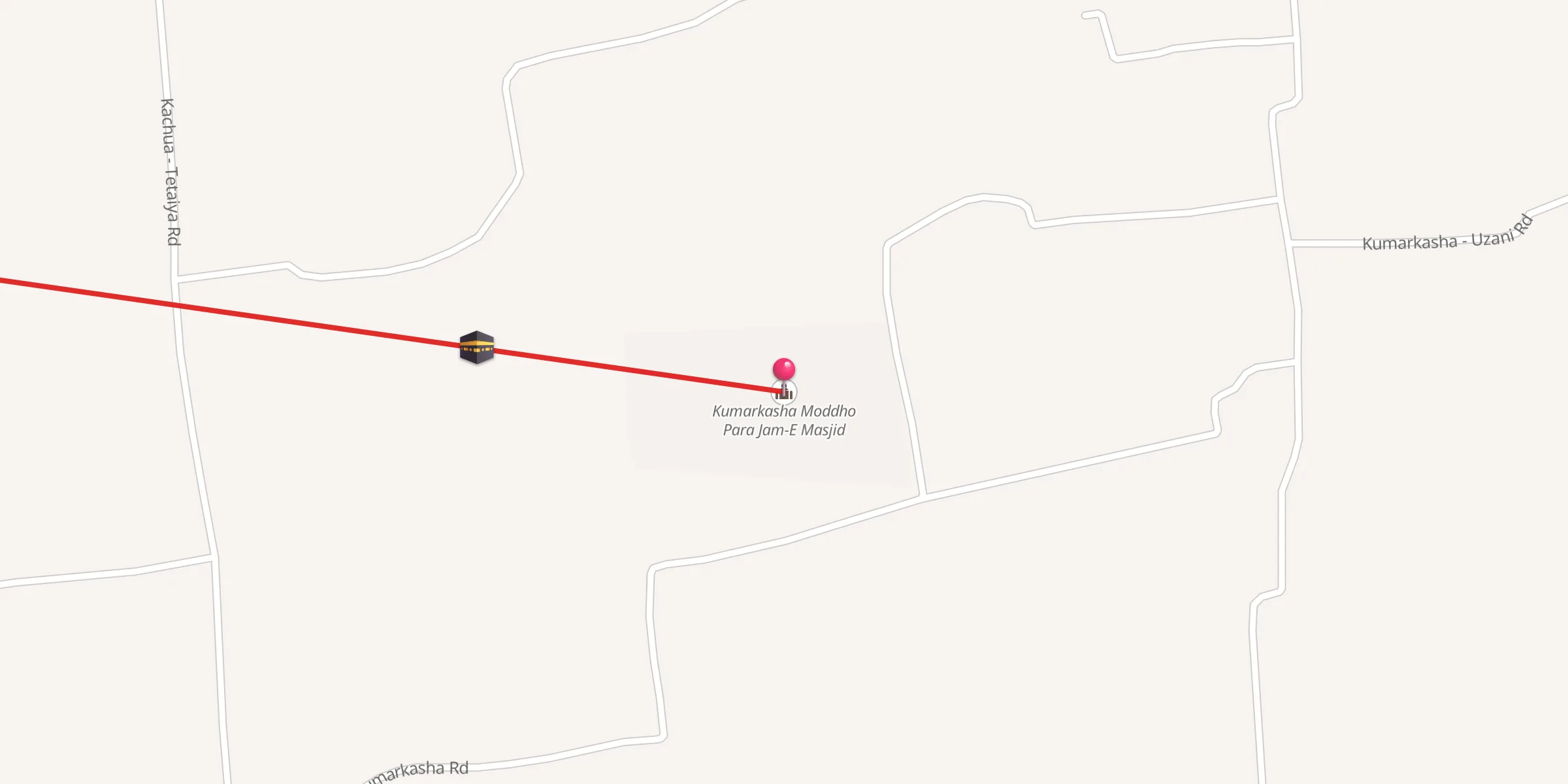 Carte de localisation : Kumarkasha Moddho Para Jam-E Masjid