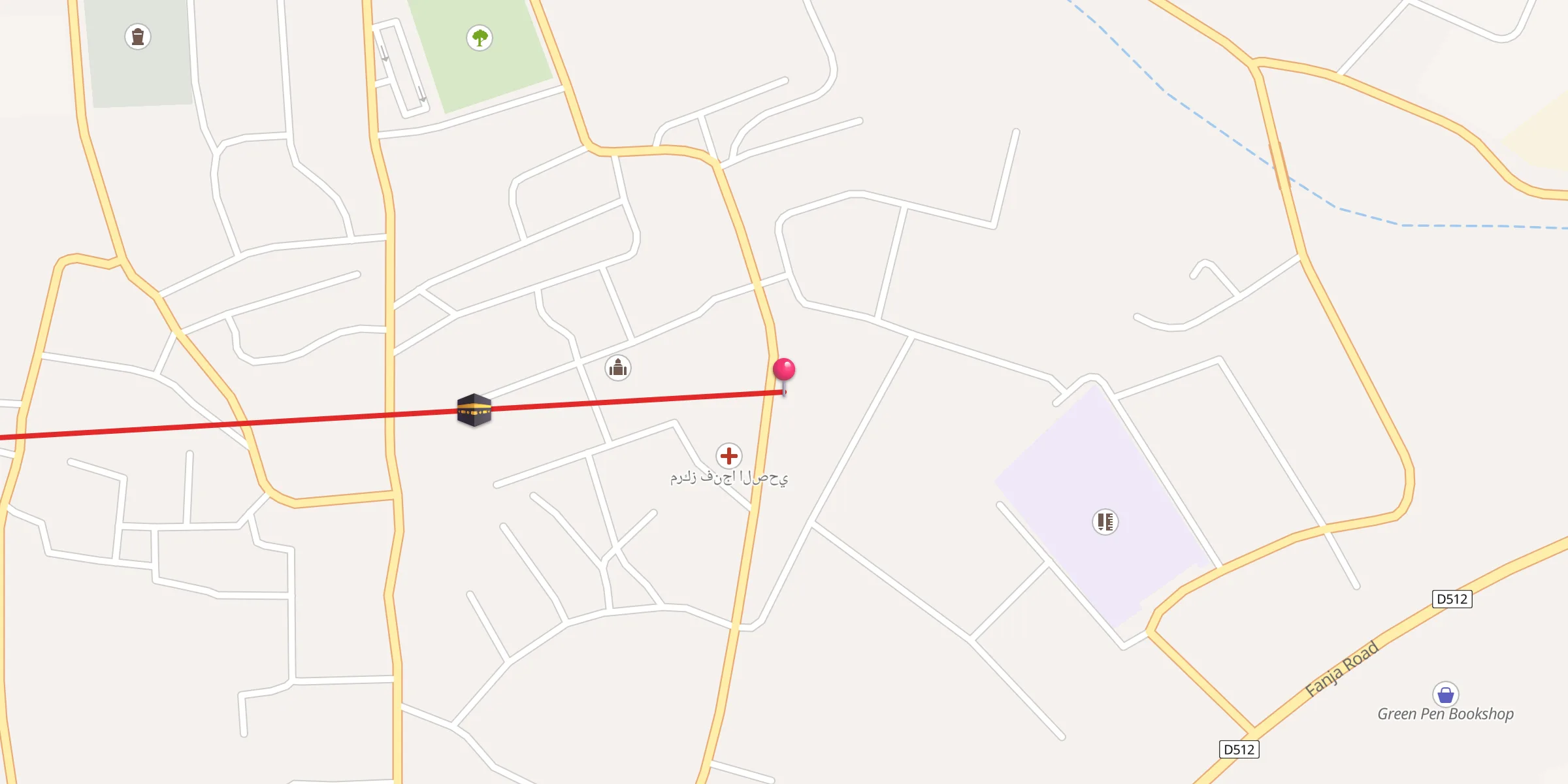 Carte de localisation : مسجد سيف بن خميس العامري