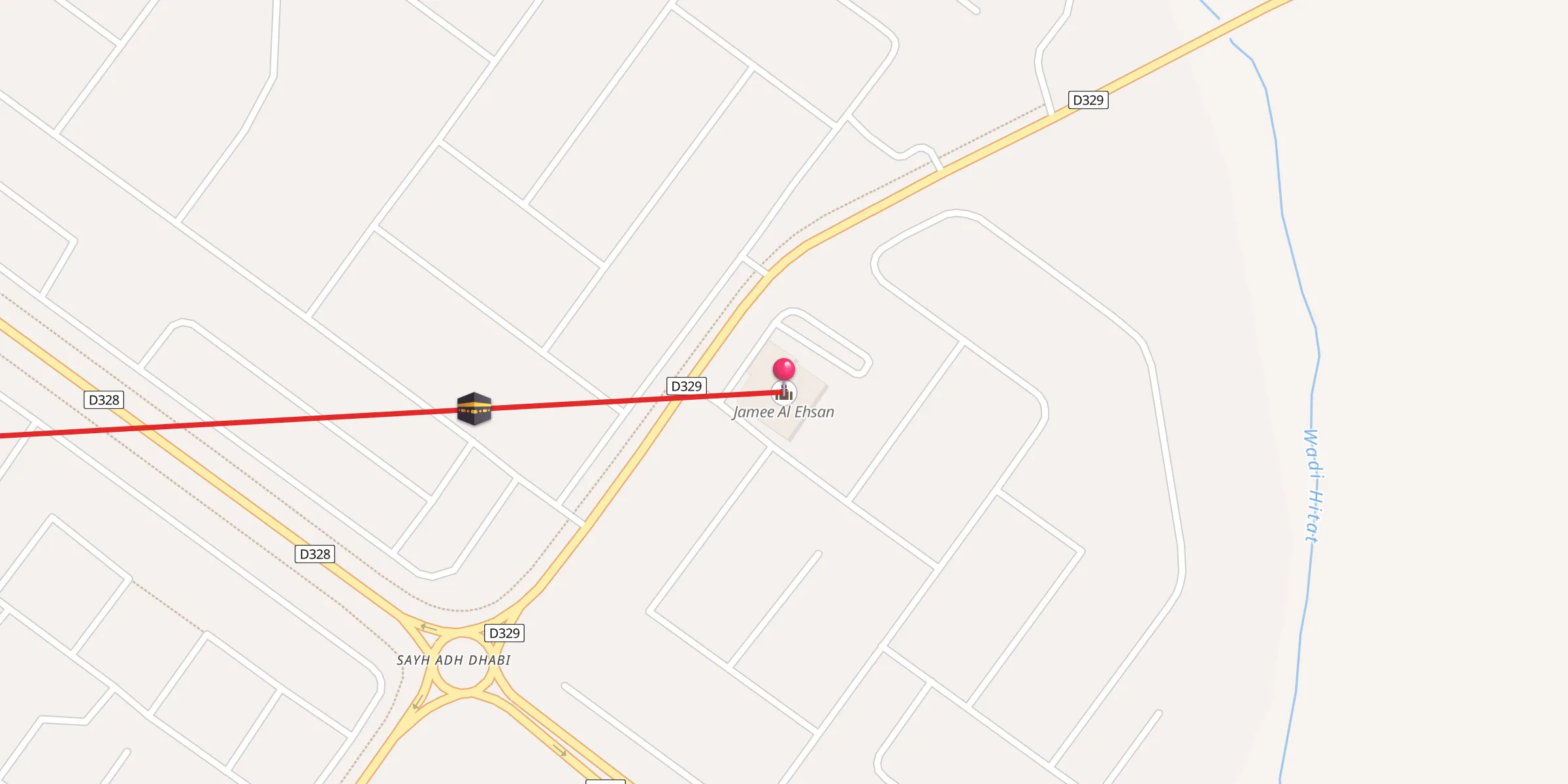 Carte de localisation : Jamee Al Ehsan