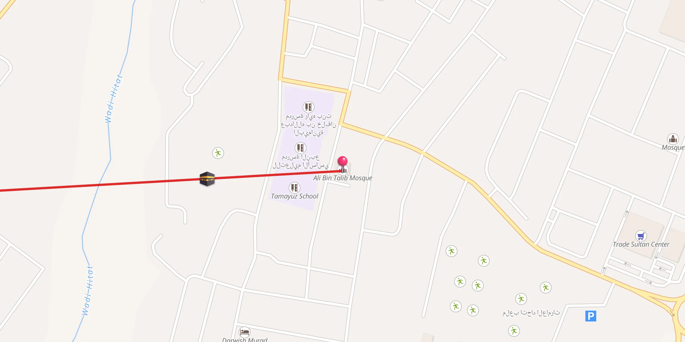 Carte de localisation : Ali Bin Talib Mosque