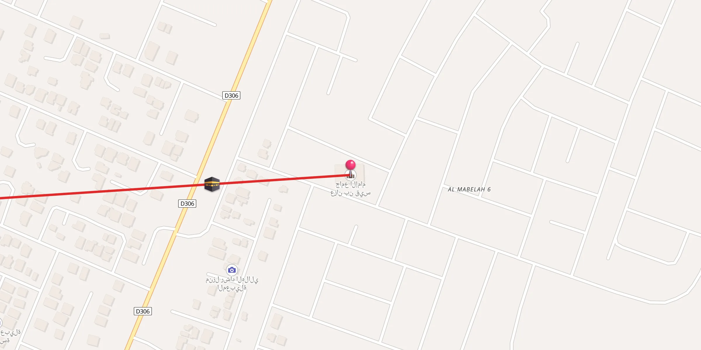 Carte de localisation : جامع الإمام عزان بن قيس