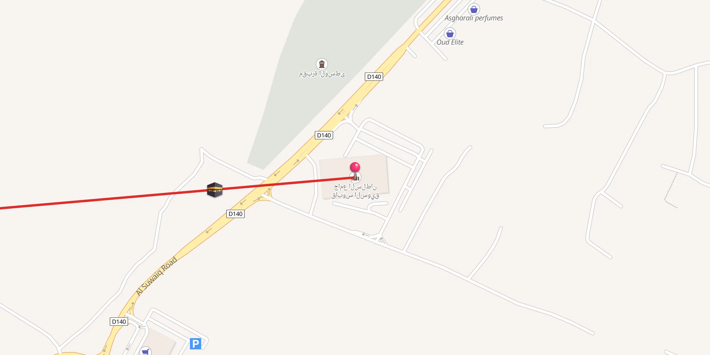 Carte de localisation : جامع السلطان قابوس السويق
