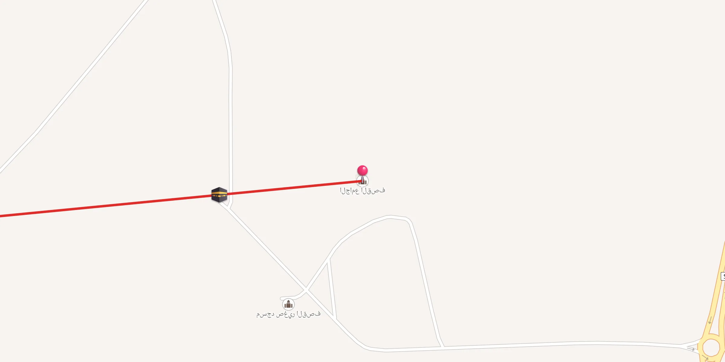 Carte de localisation : الجامع القصف