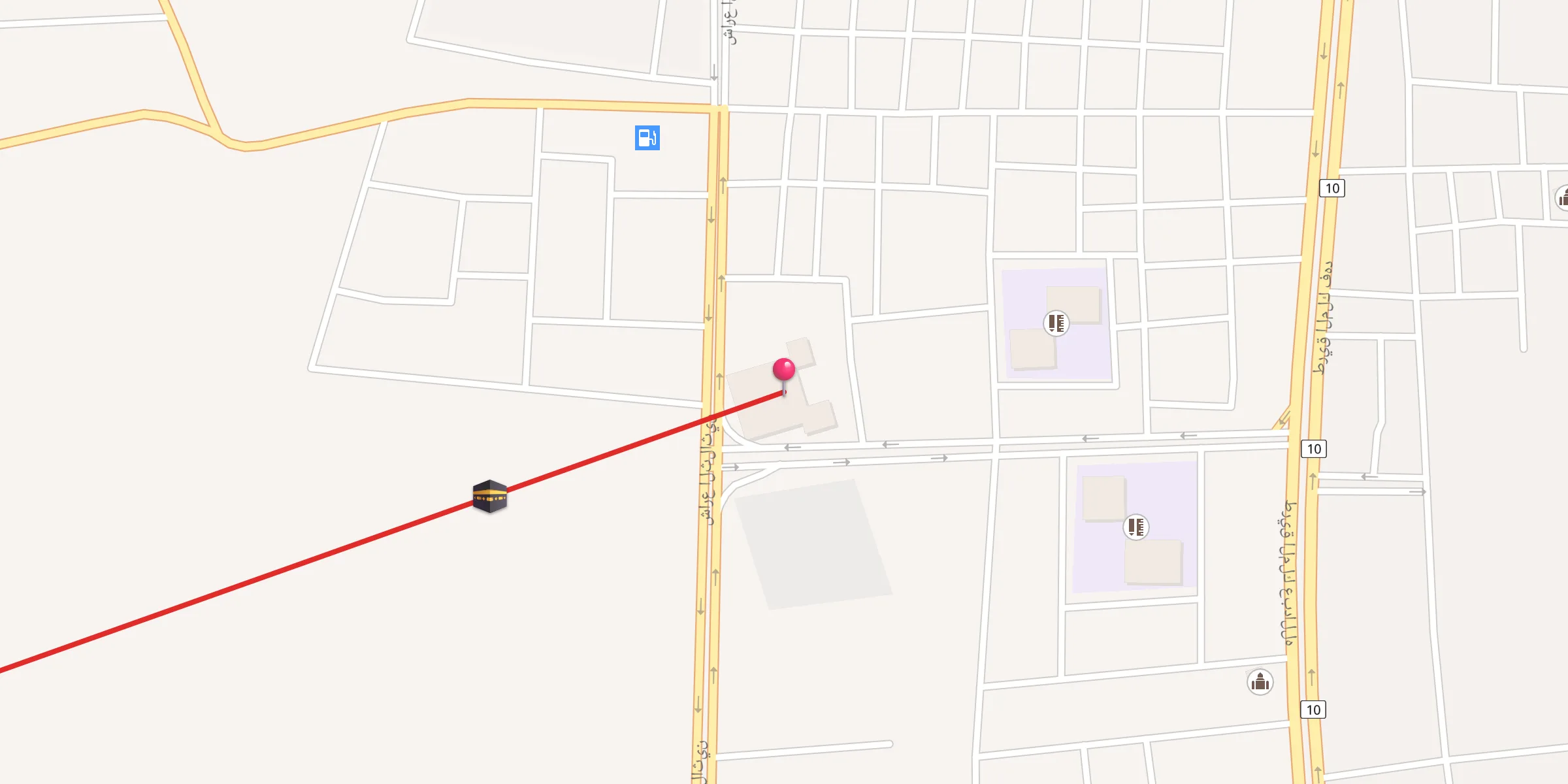 Carte de localisation : جامع الشيخ ابن باز