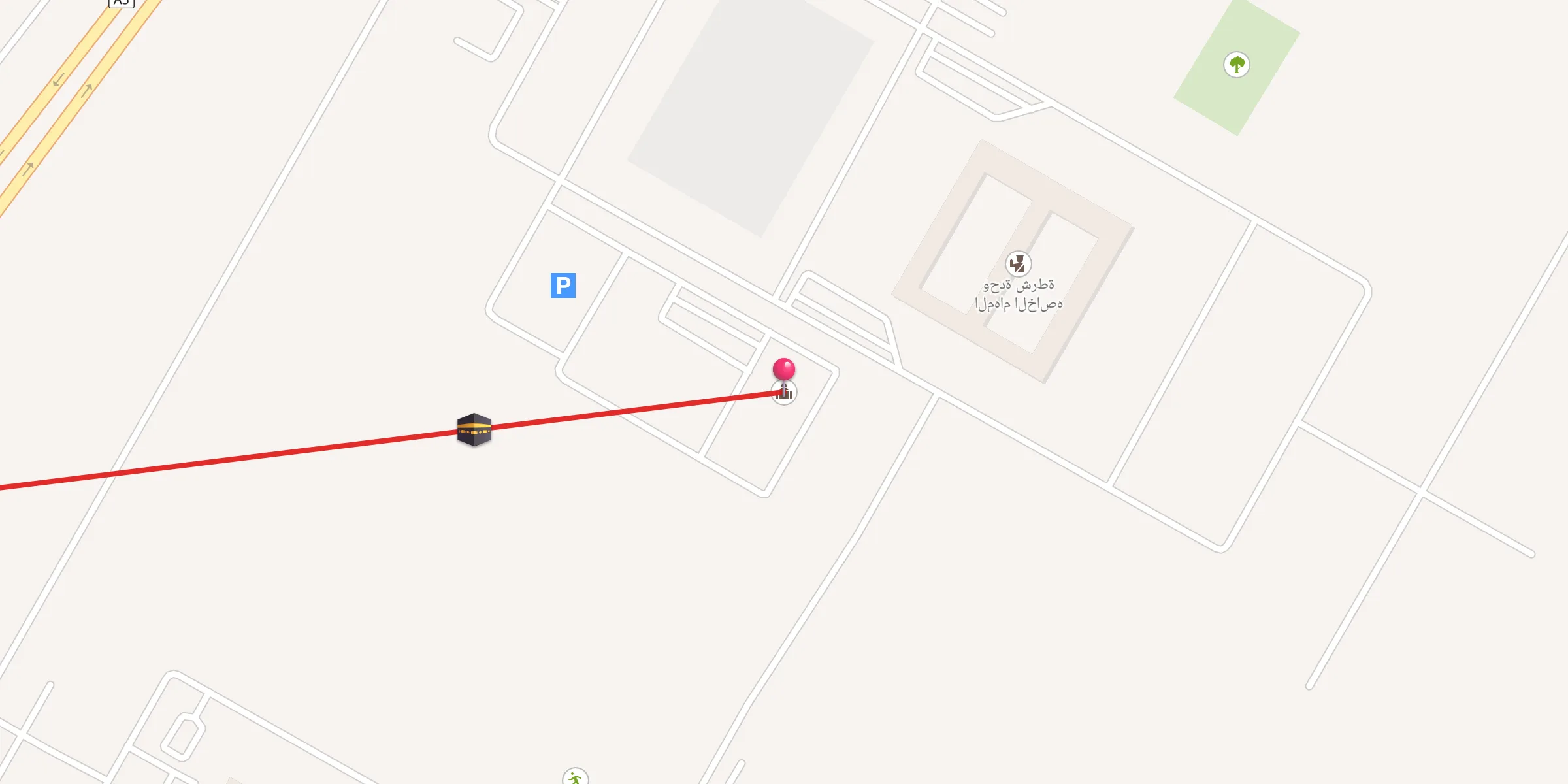 Carte de localisation : Mosquée