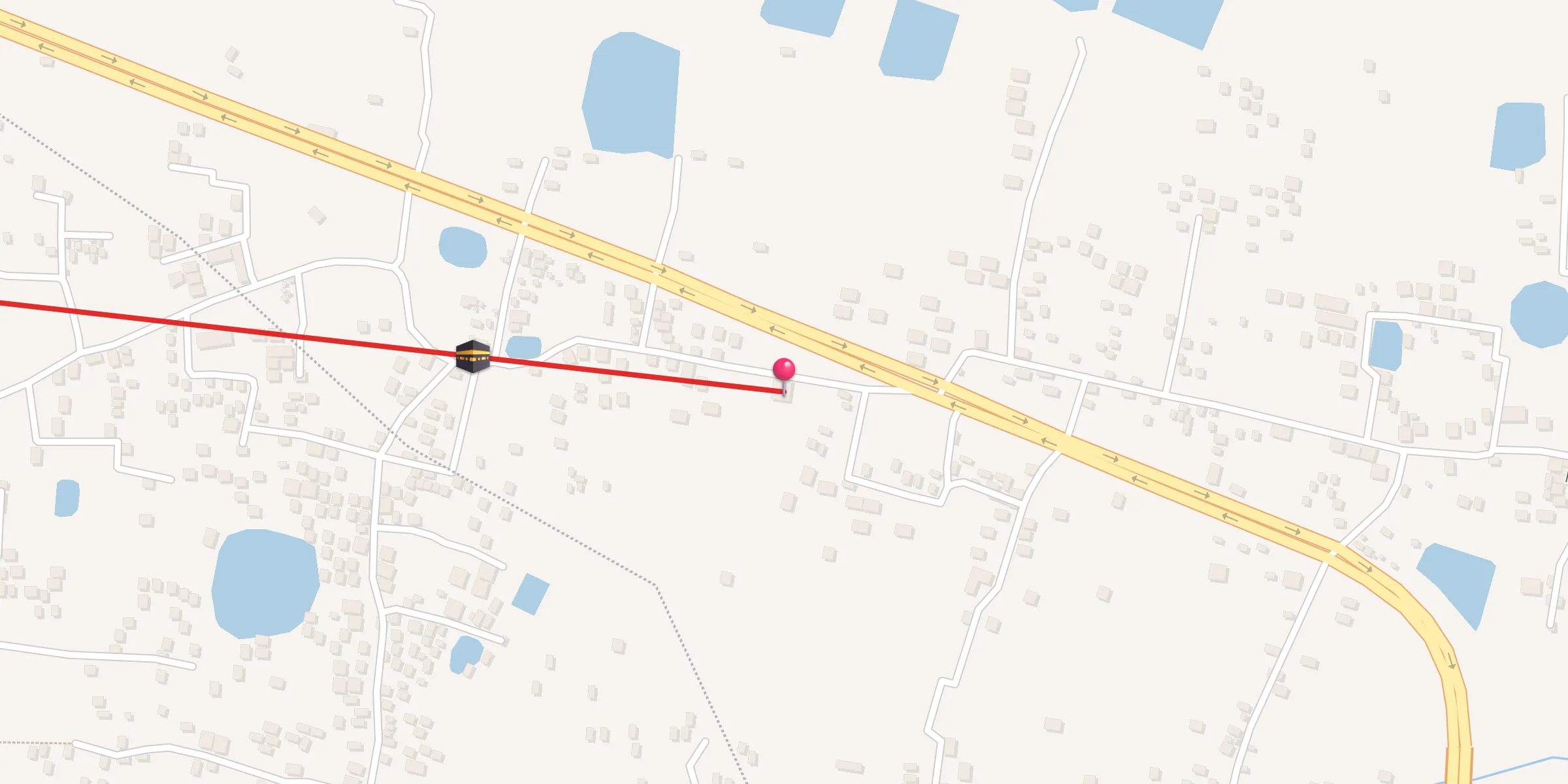 Carte de localisation : Moddho Budhpara Baitun Nur Jame Mosque, Rajshahi