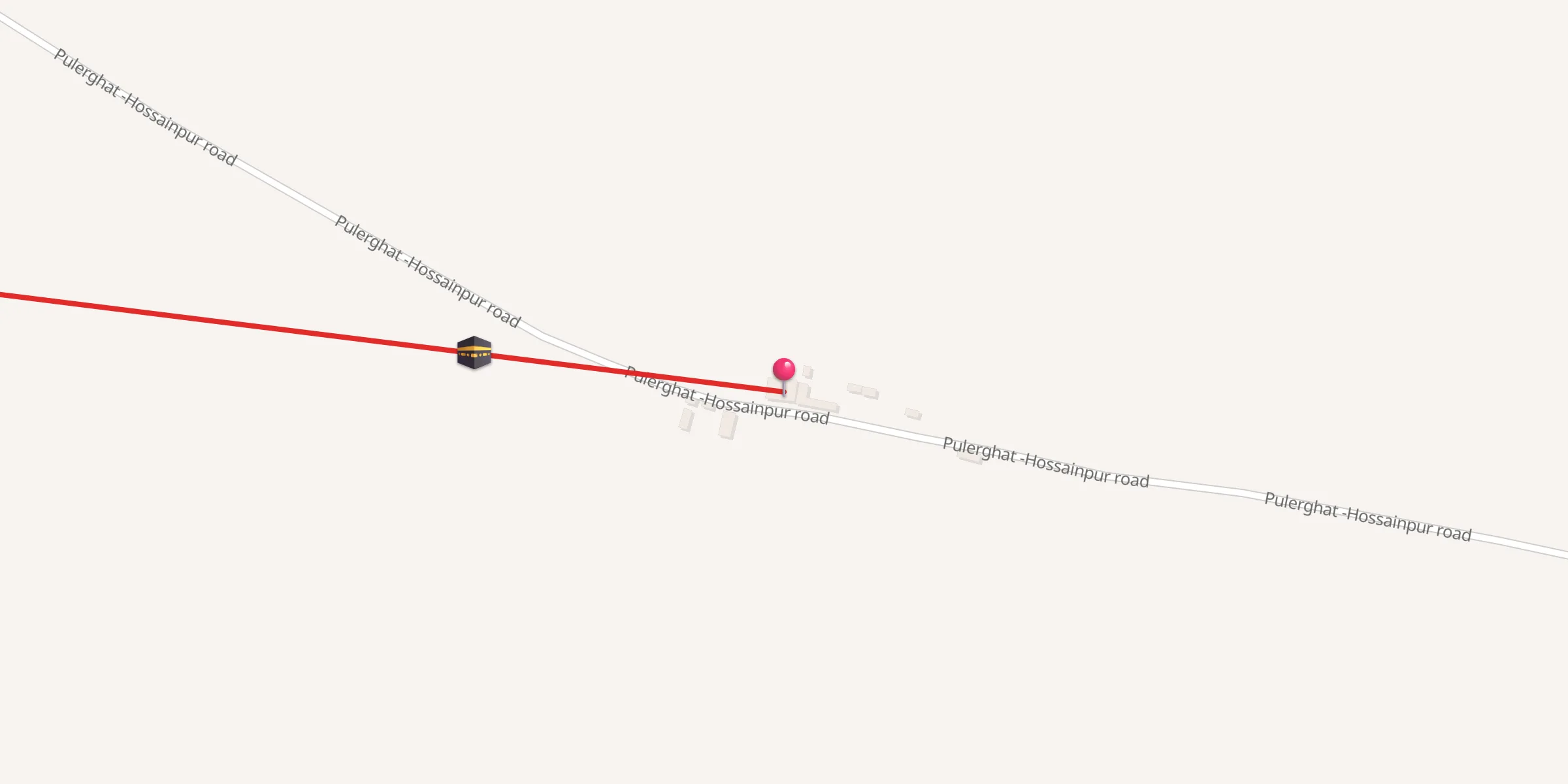 Carte de localisation : thadarkanda bazar jame mosjid