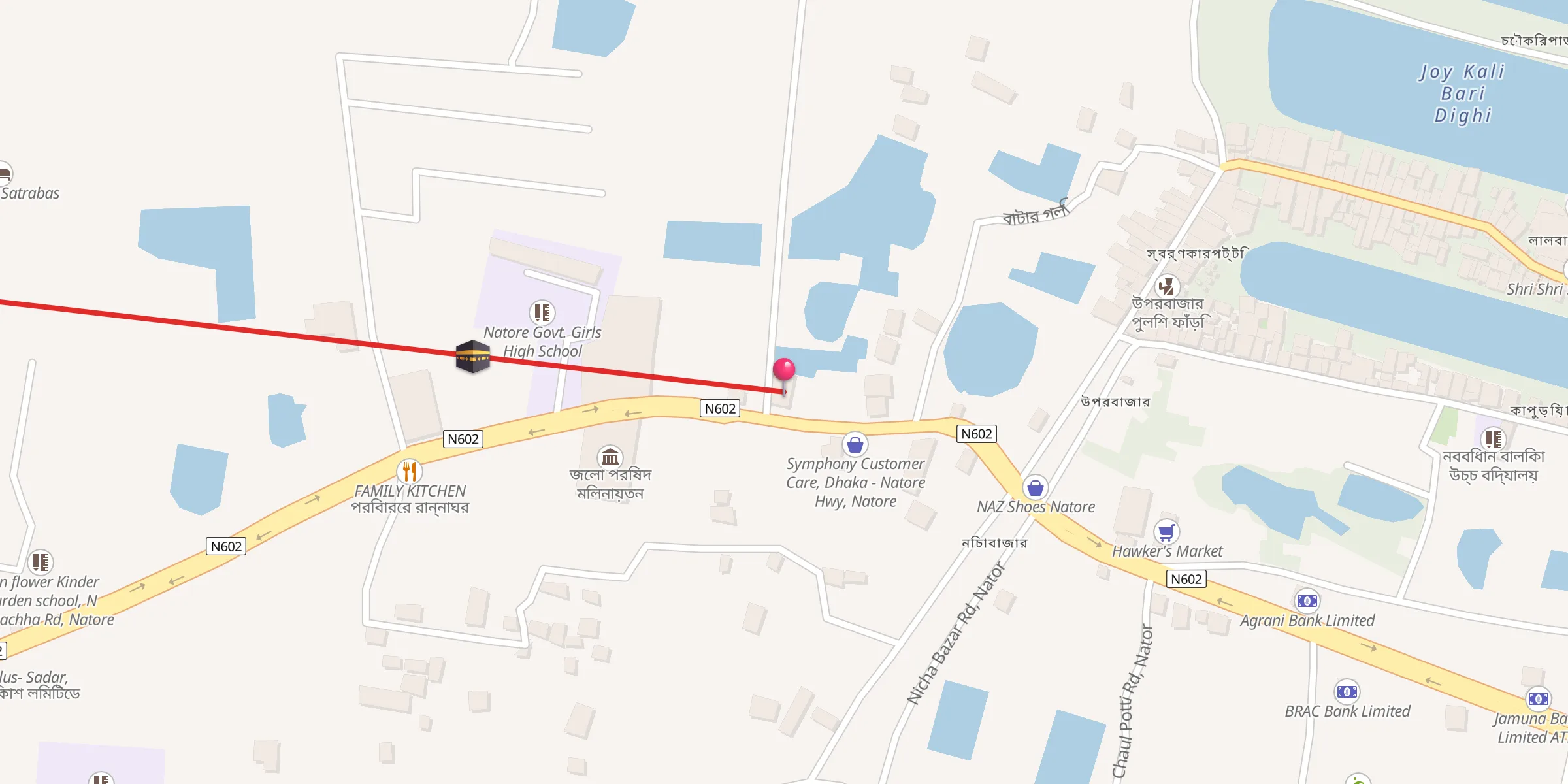 Carte de localisation : Alaipur Markaz Jame Mosjid আলাইপুর মার্কায জামে মসজিদ