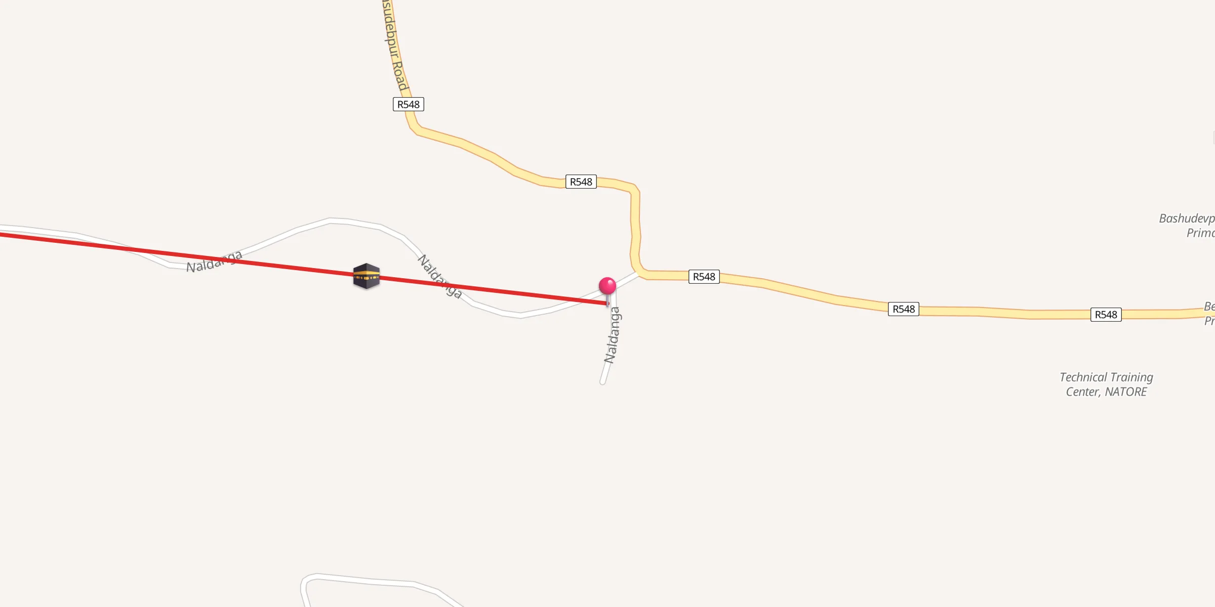 Carte de localisation : Karigar Para Jame Masjid, Naogaon Highway, Naldanga, Natore