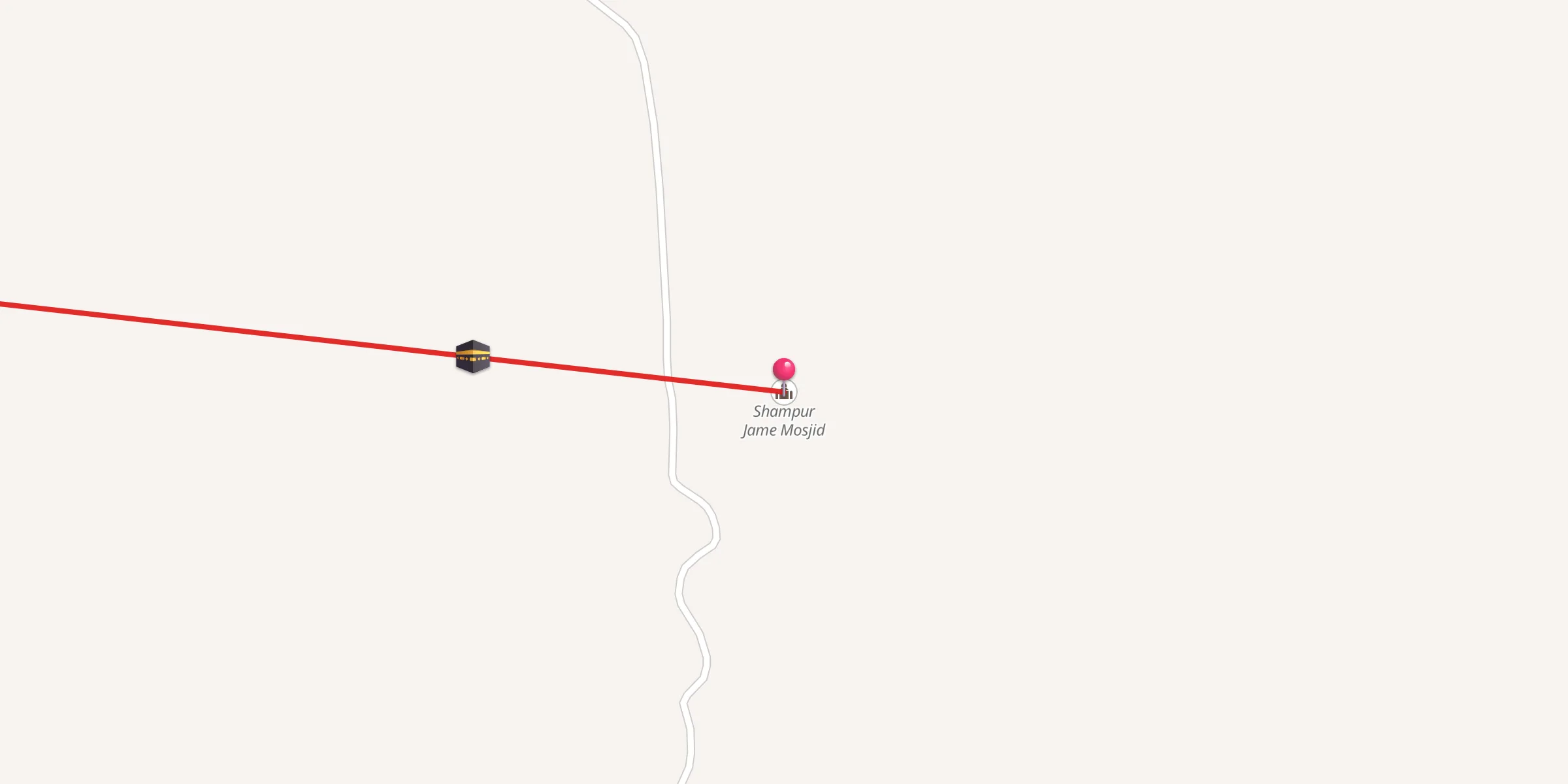 Carte de localisation : Shampur Jame Mosjid