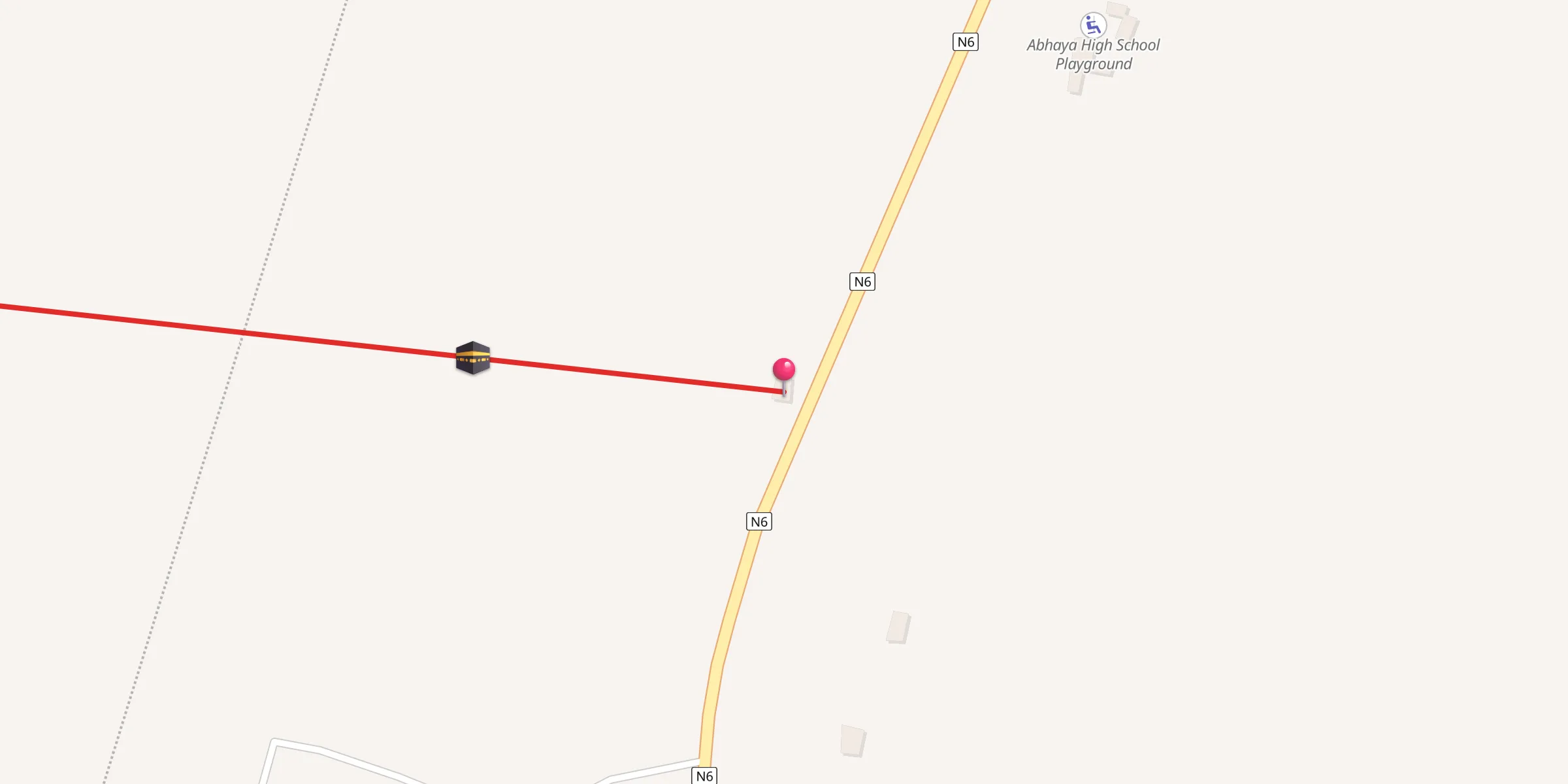 Carte de localisation : Foridpur Roadpara Jame Mosque, Godagari, Rajshahi