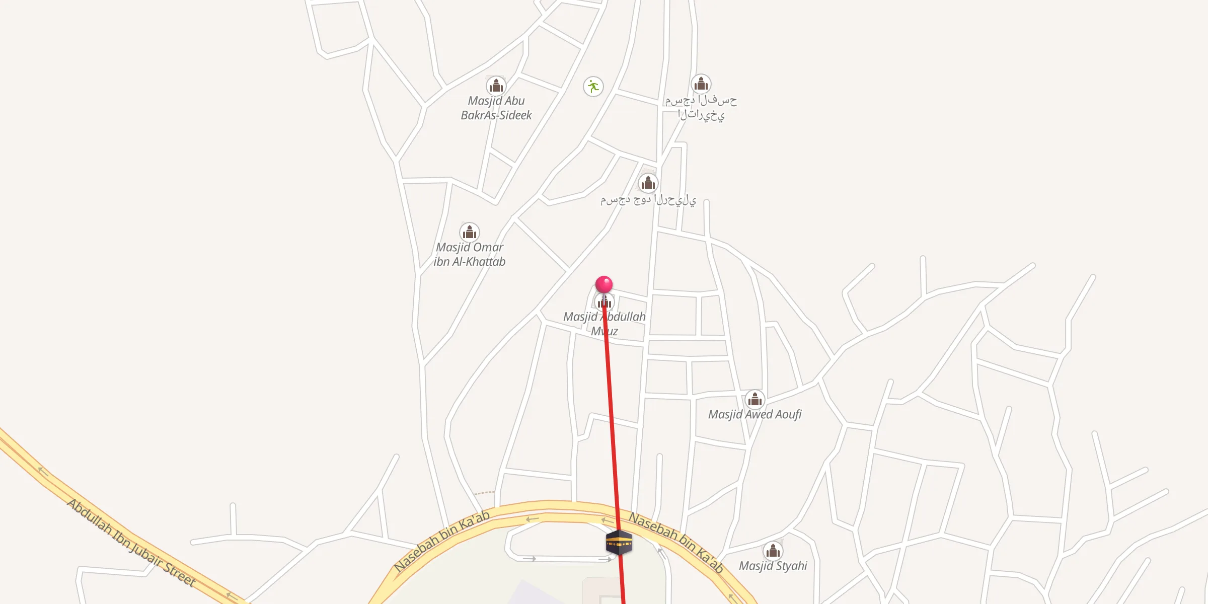 Carte de localisation : Masjid Abdullah Mvuz