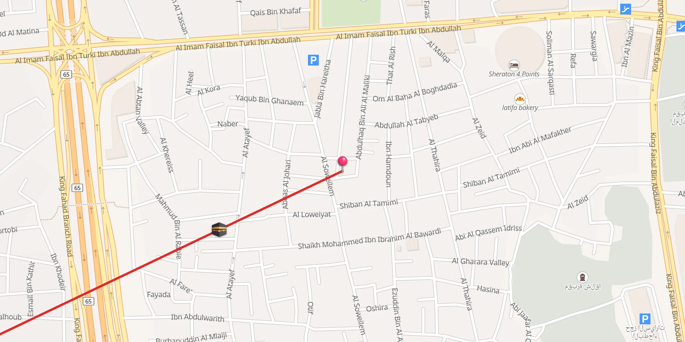 Carte de localisation : Southern Fotah Masjid