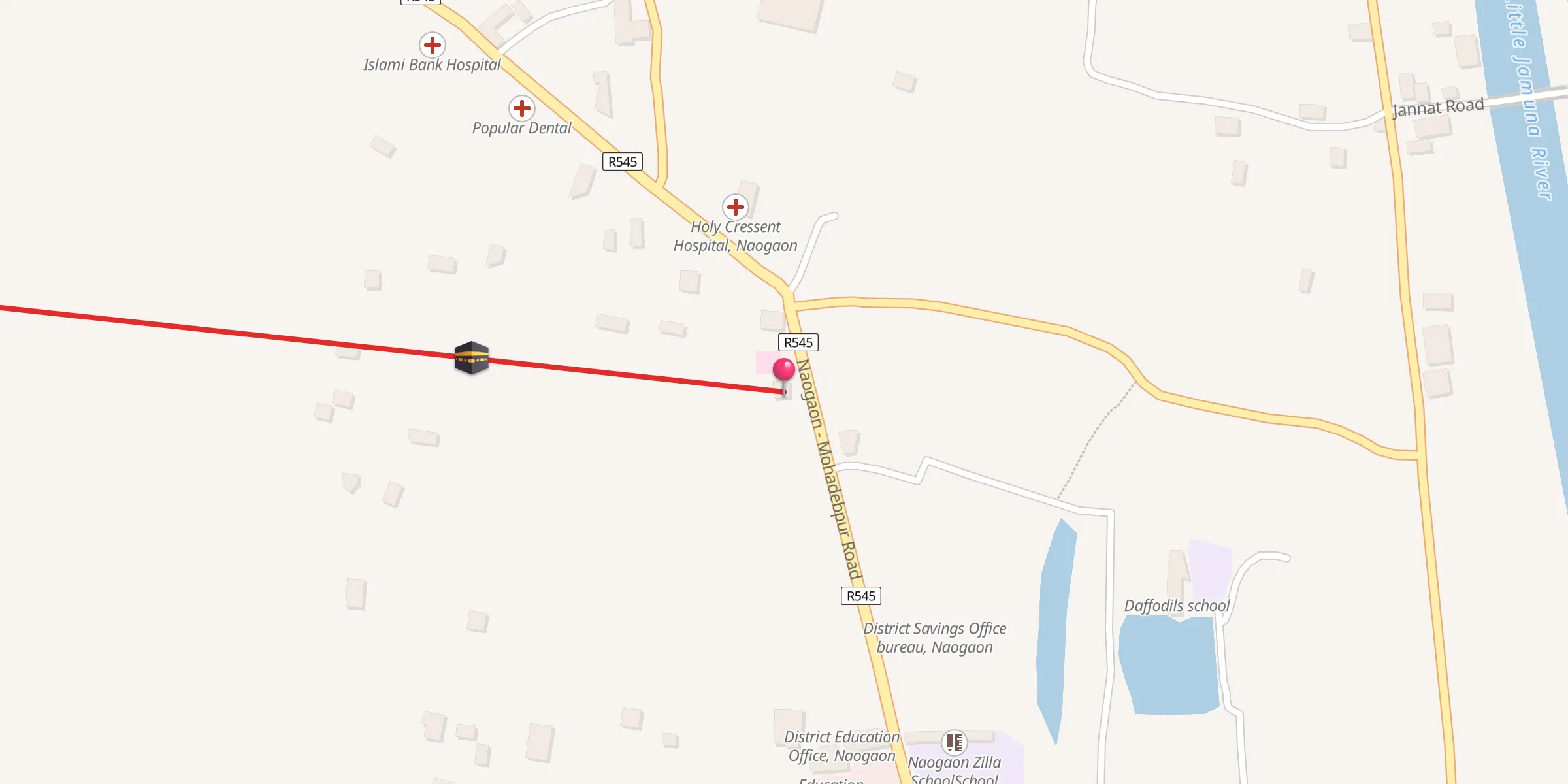 Carte de localisation : Godown Jame Mosque