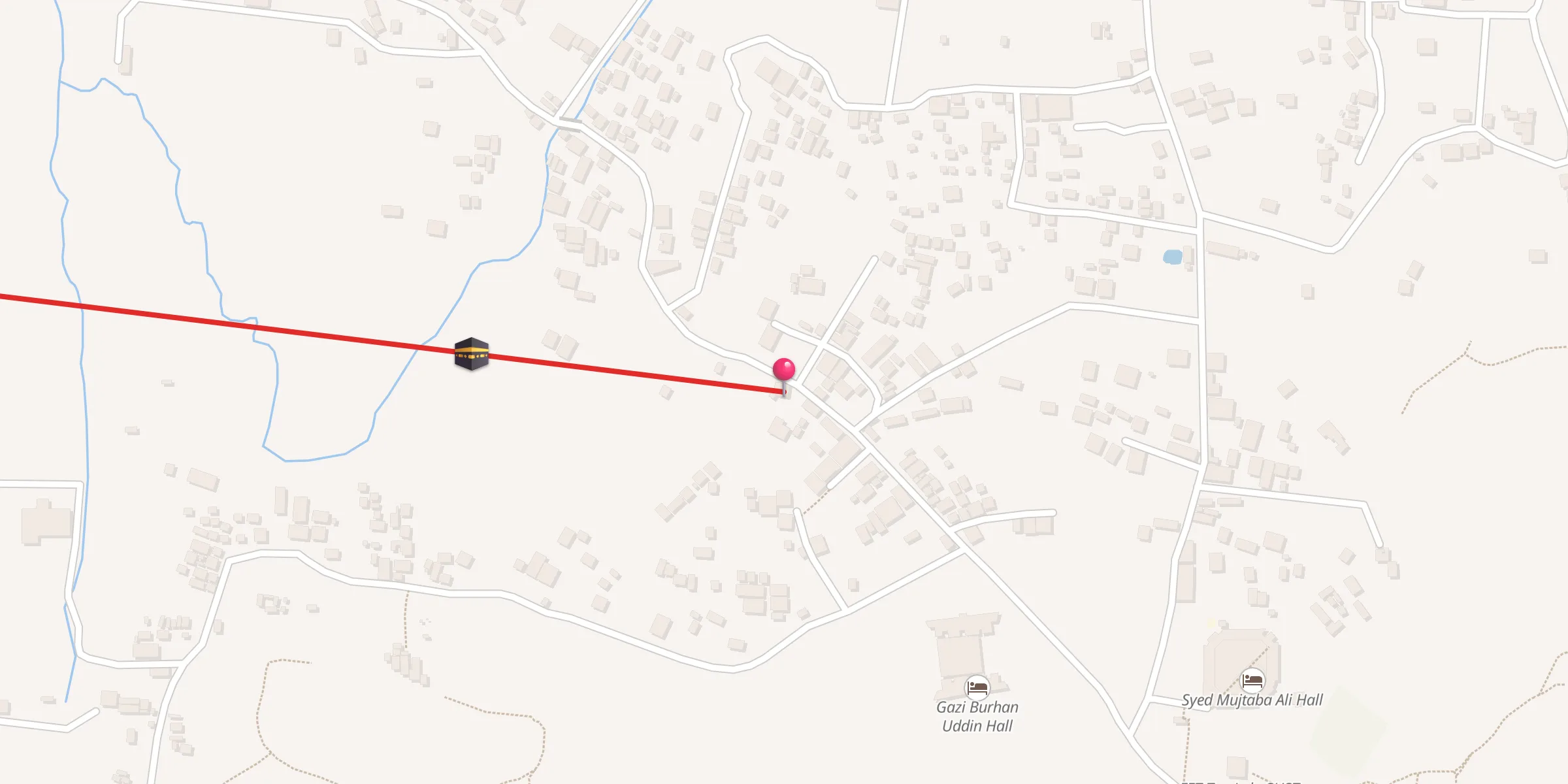 Carte de localisation : Tilargaon New Jame Mosque