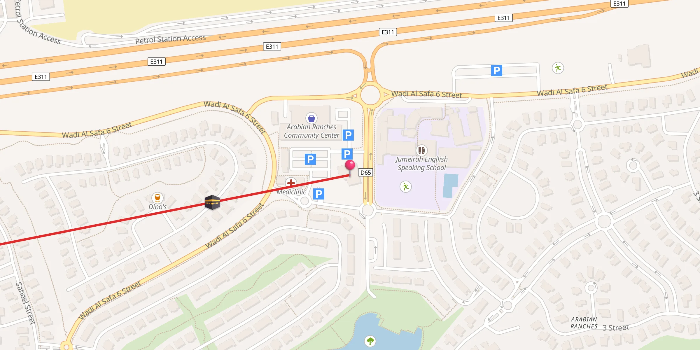 Carte de localisation : Al Rahman