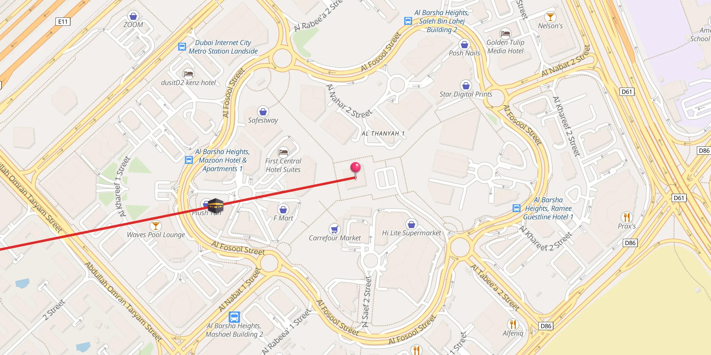 Carte de localisation : Hamel Al Ghaith Mosque