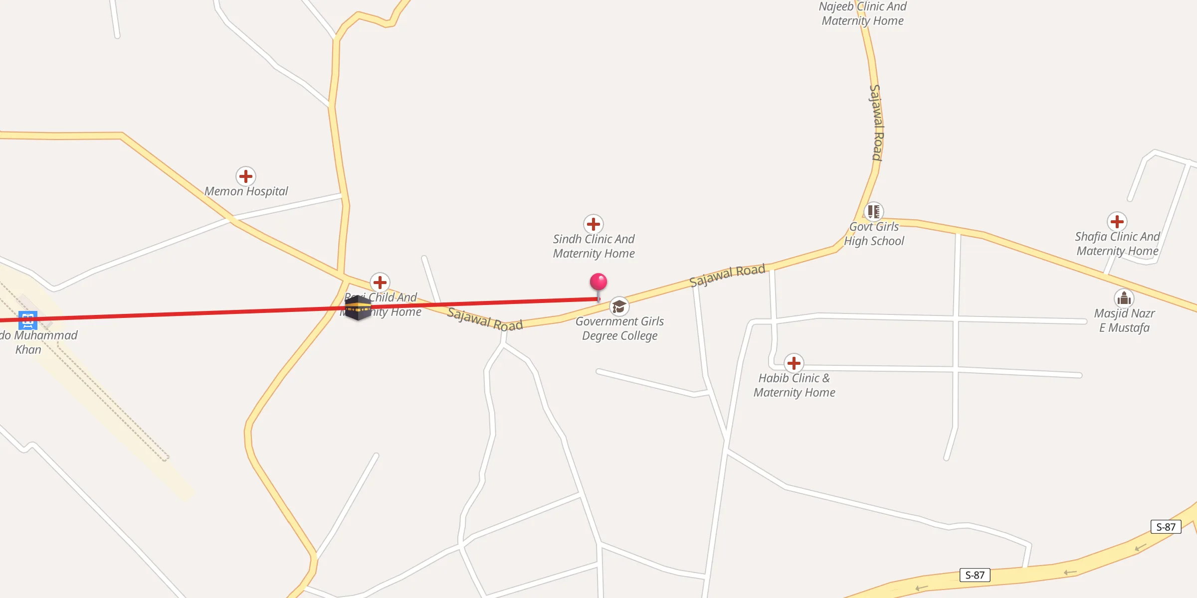 Carte de localisation : Qadri Masjid