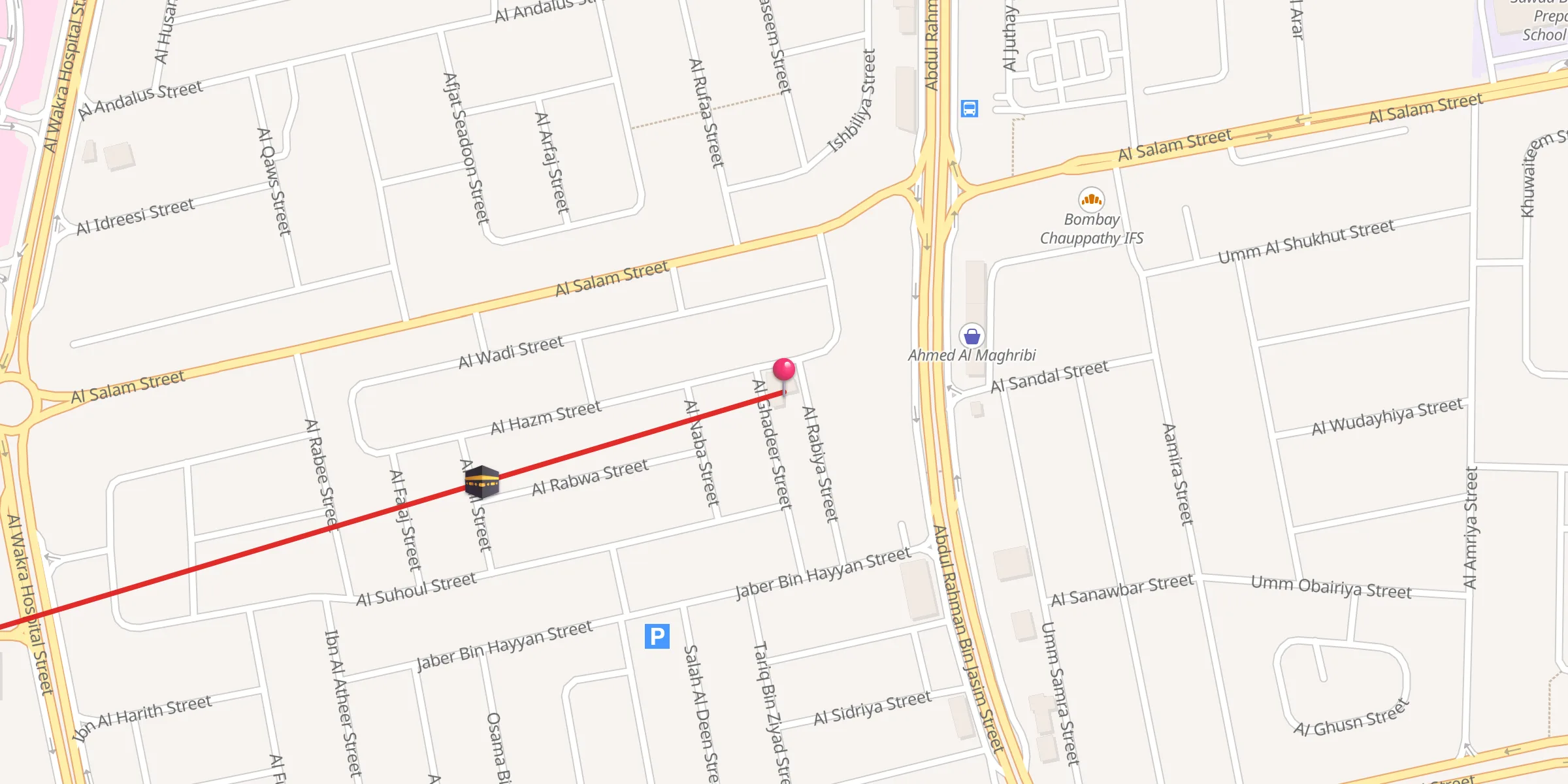 Carte de localisation : Masjid Sheikh Sameer