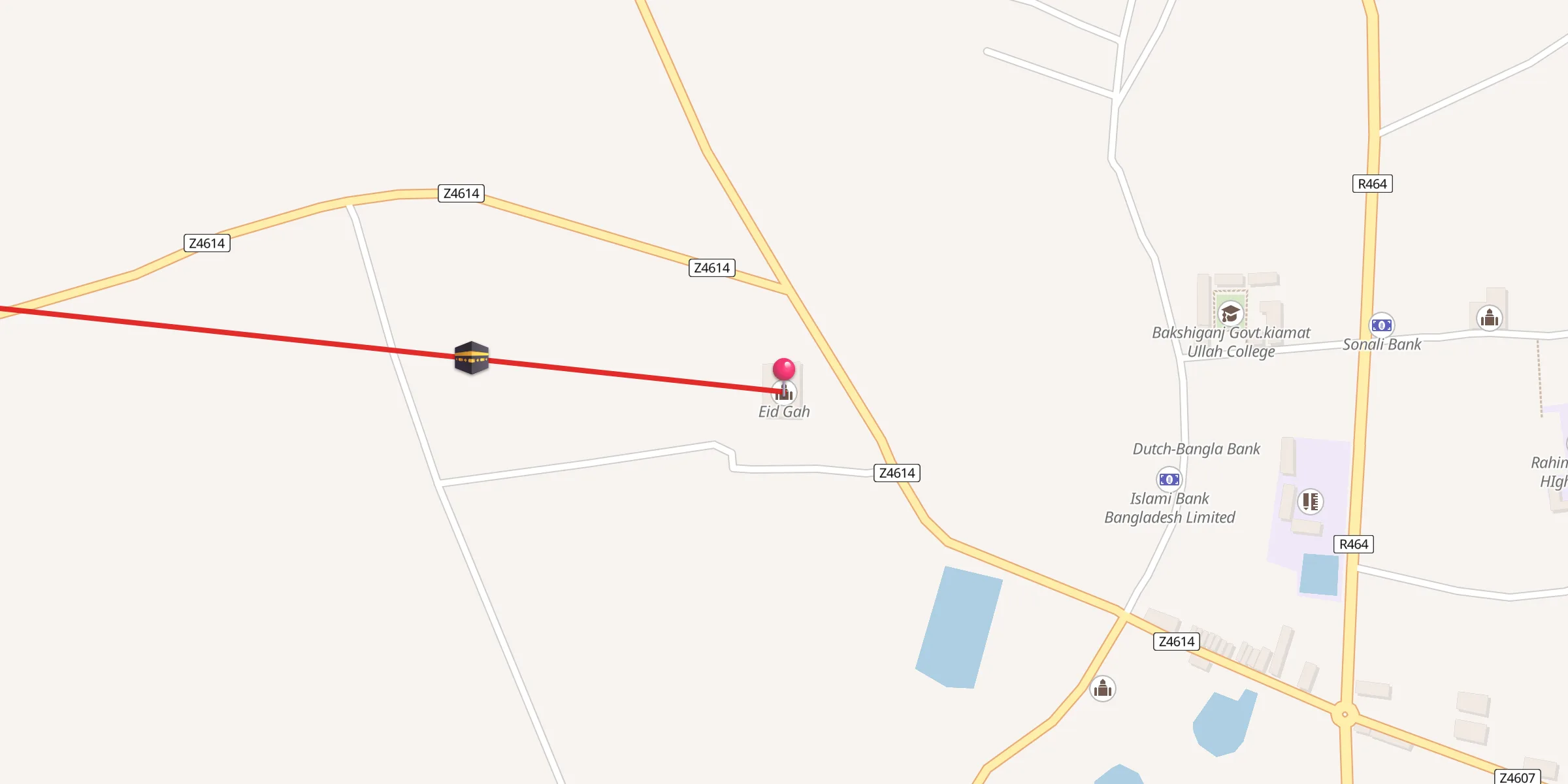 Carte de localisation : Eid Gah