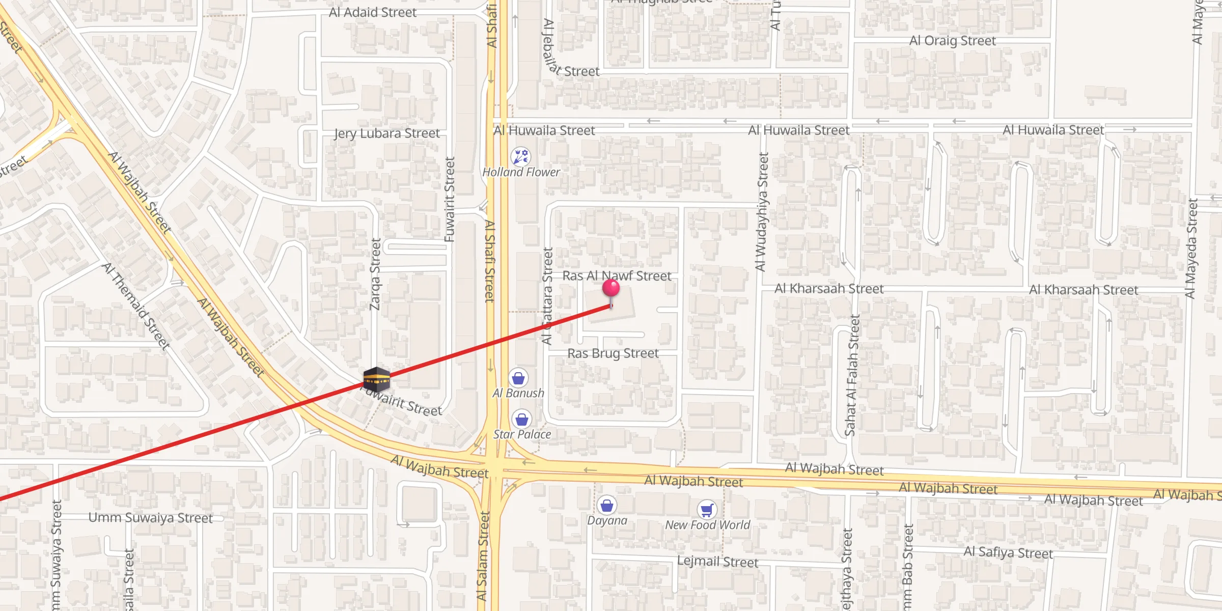 Carte de localisation : Masjid Tamim aldary