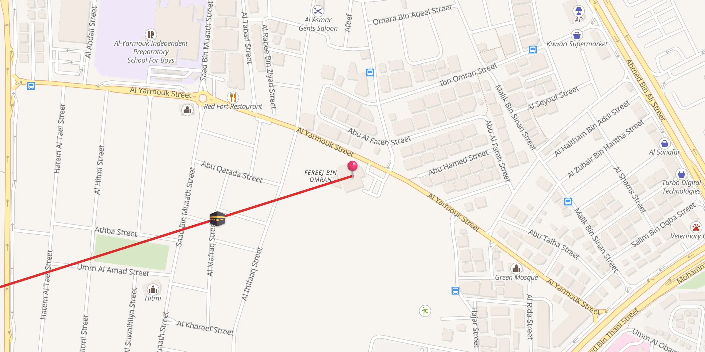 Carte de localisation : Jami'a Mar'yam