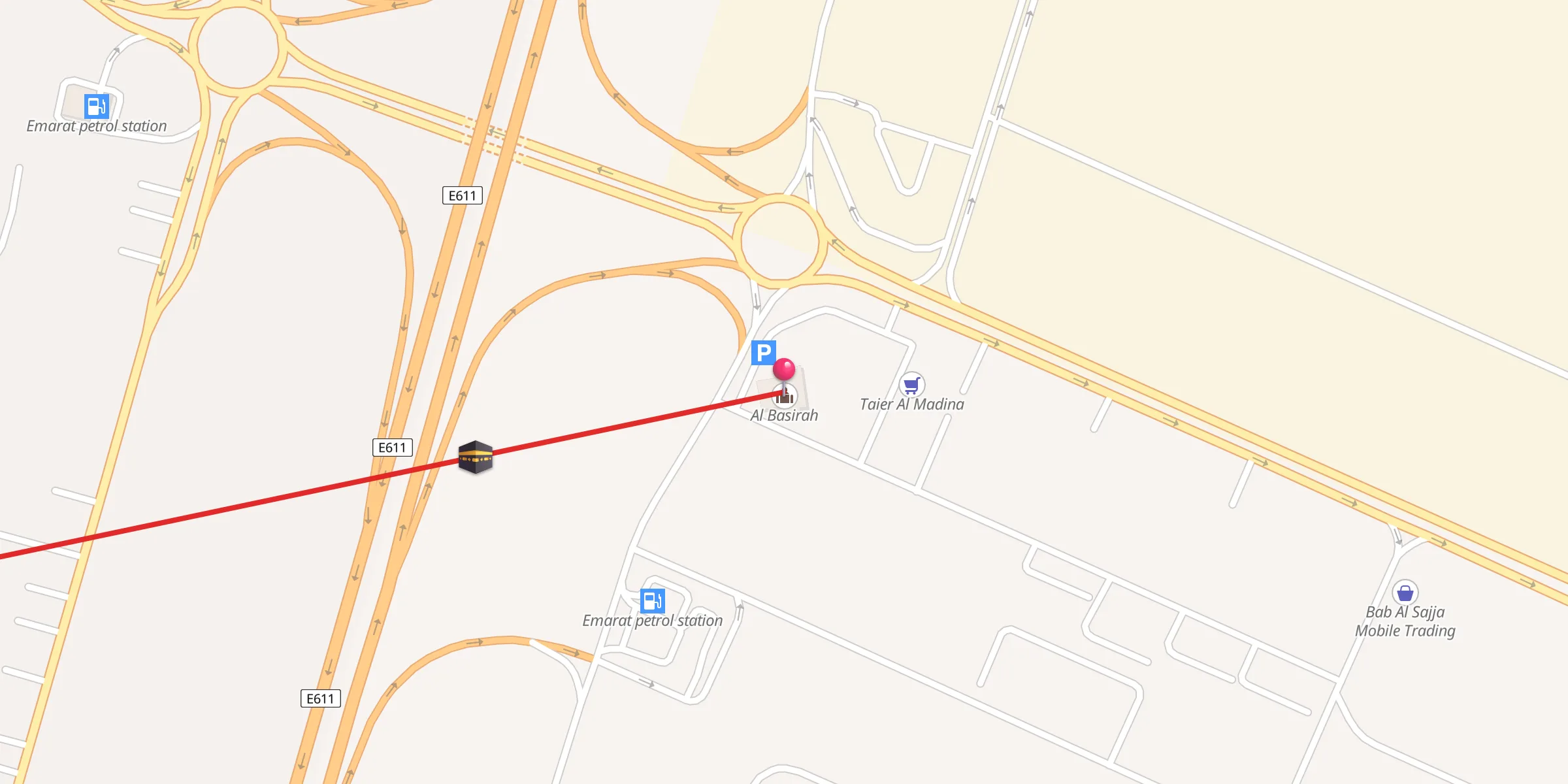 Carte de localisation : Al Basirah