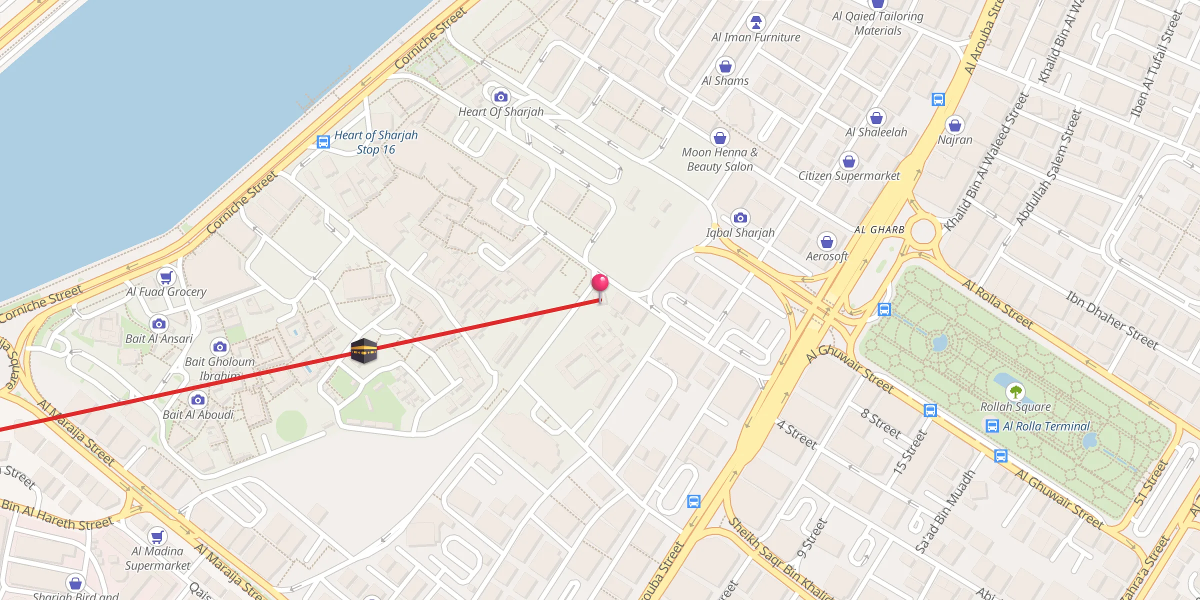 Carte de localisation : Al Badu Mosque