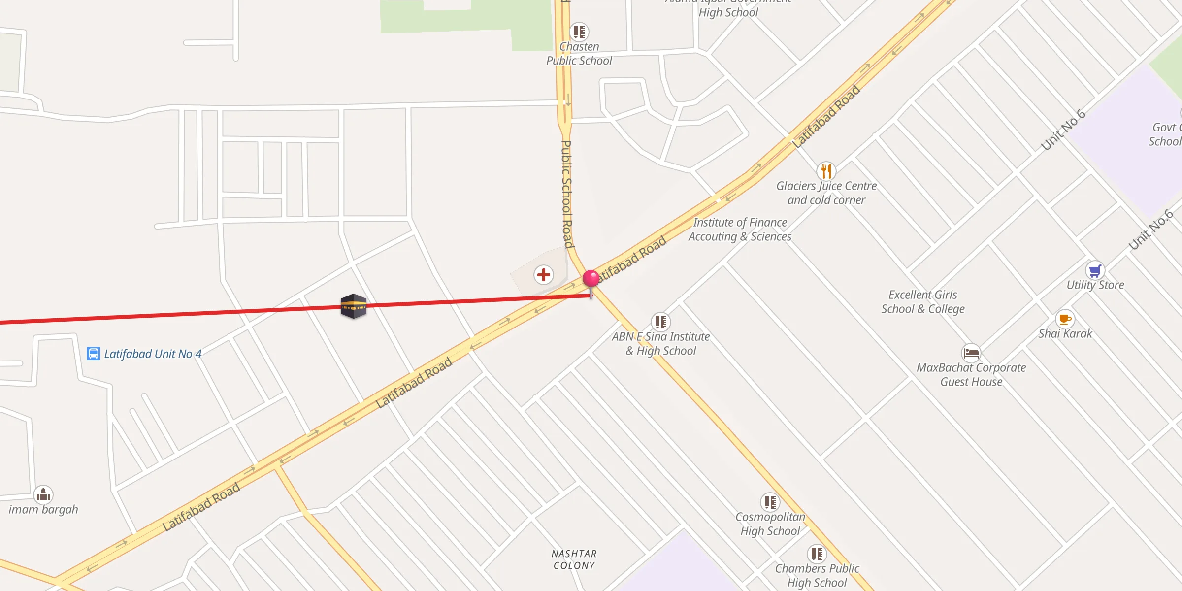 Carte de localisation : Noorani