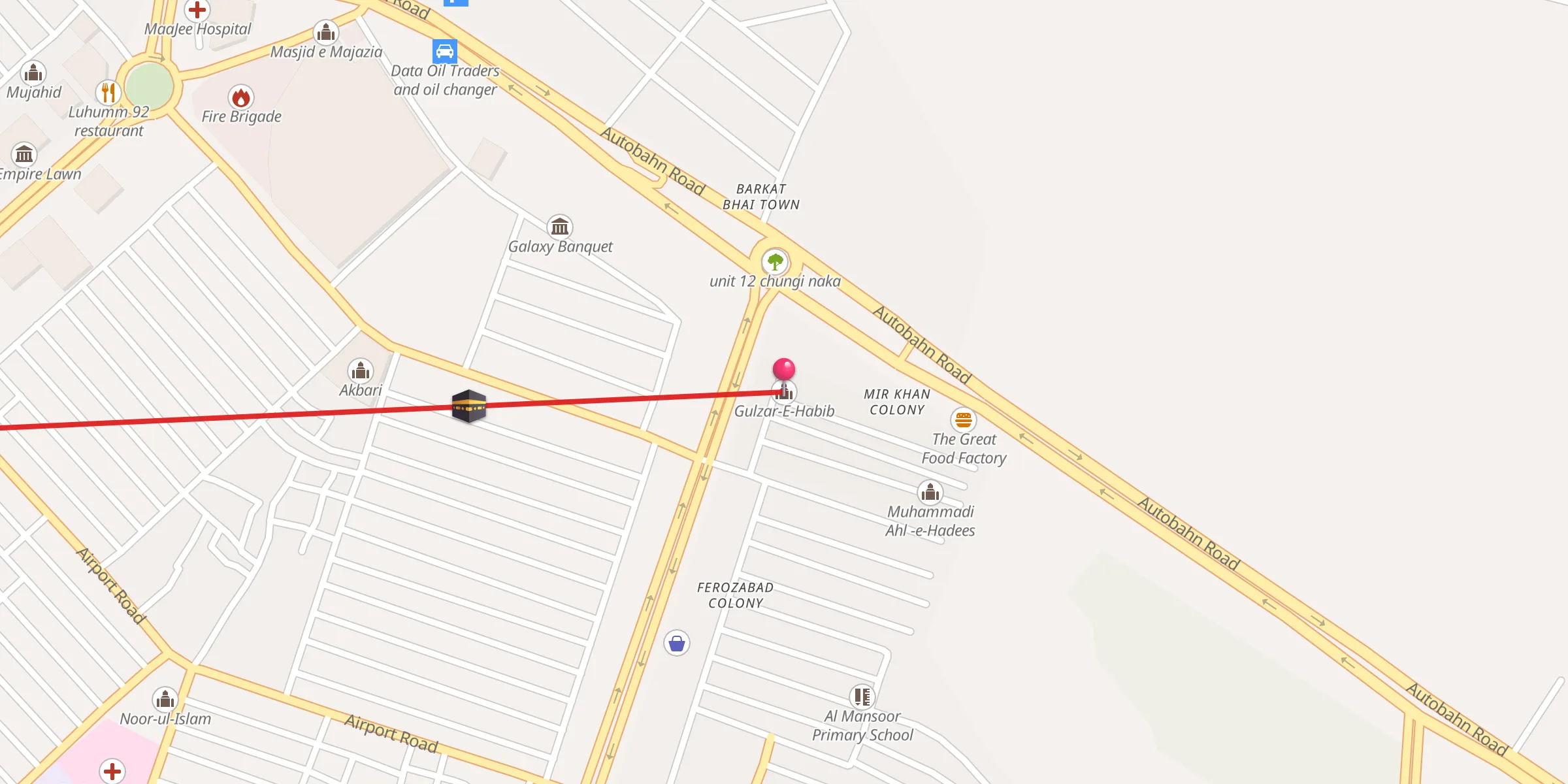 Carte de localisation : Gulzar-E-Habib