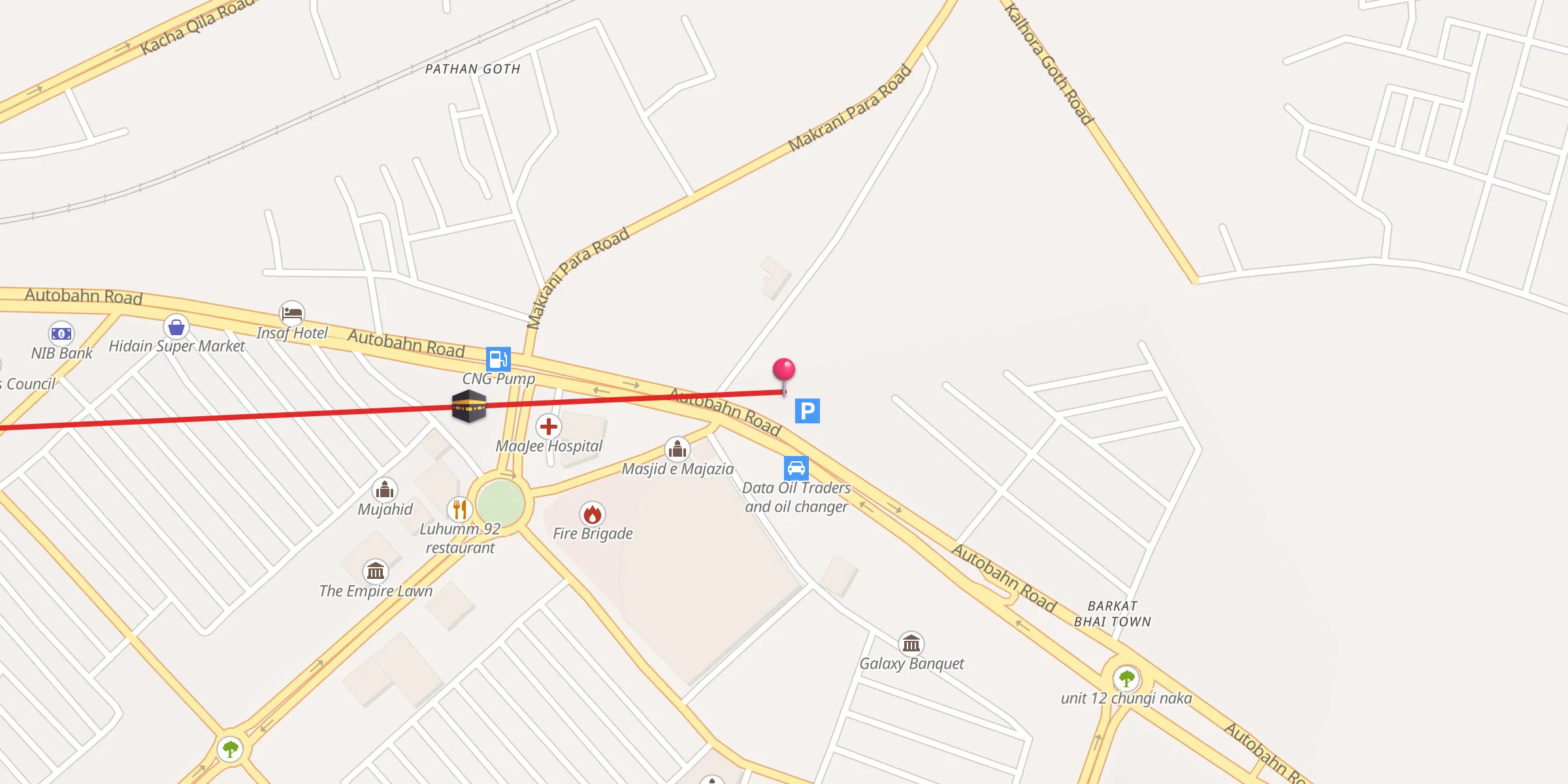 Carte de localisation : Bakrat