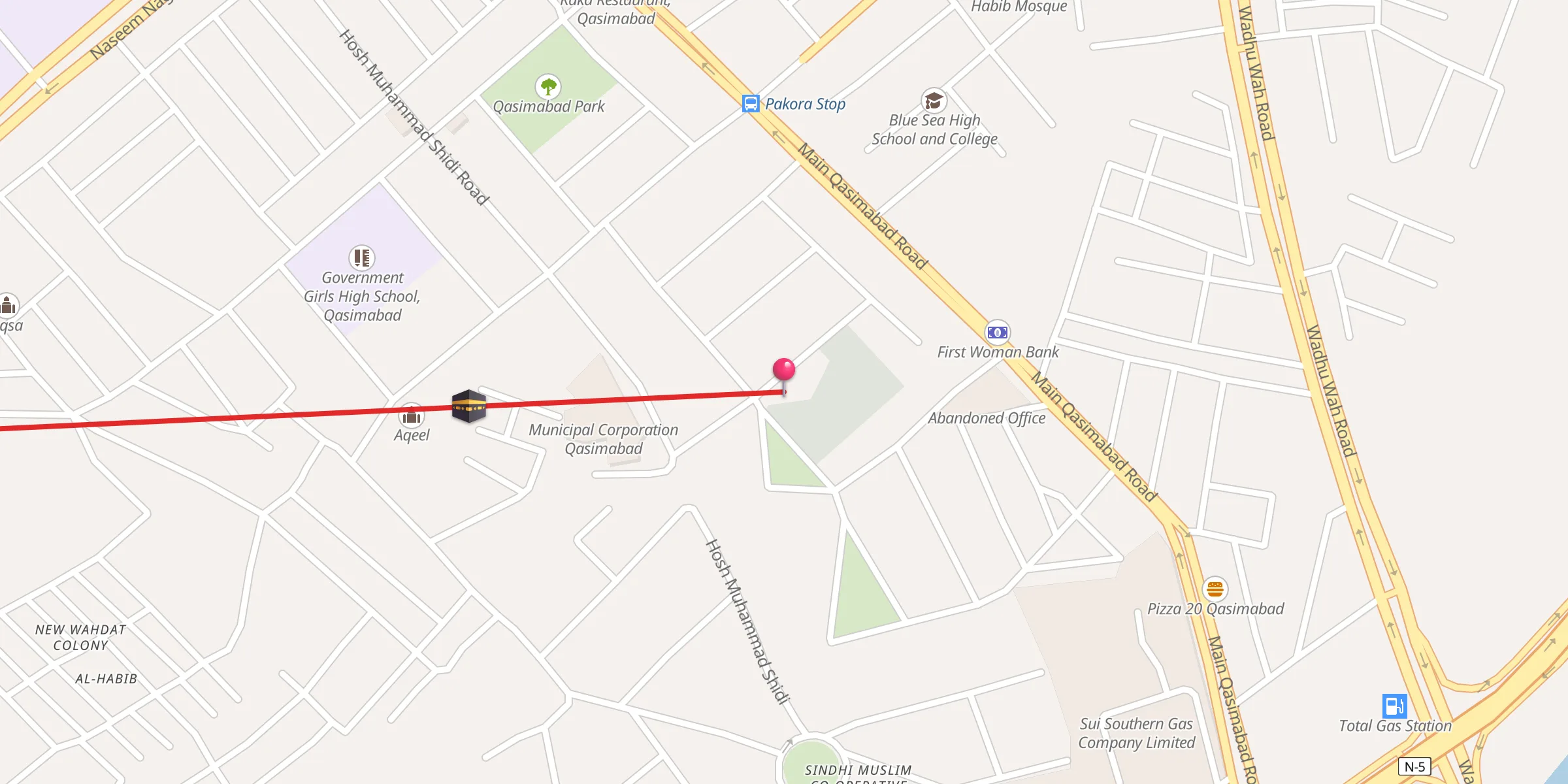 Carte de localisation : Al-Khair
