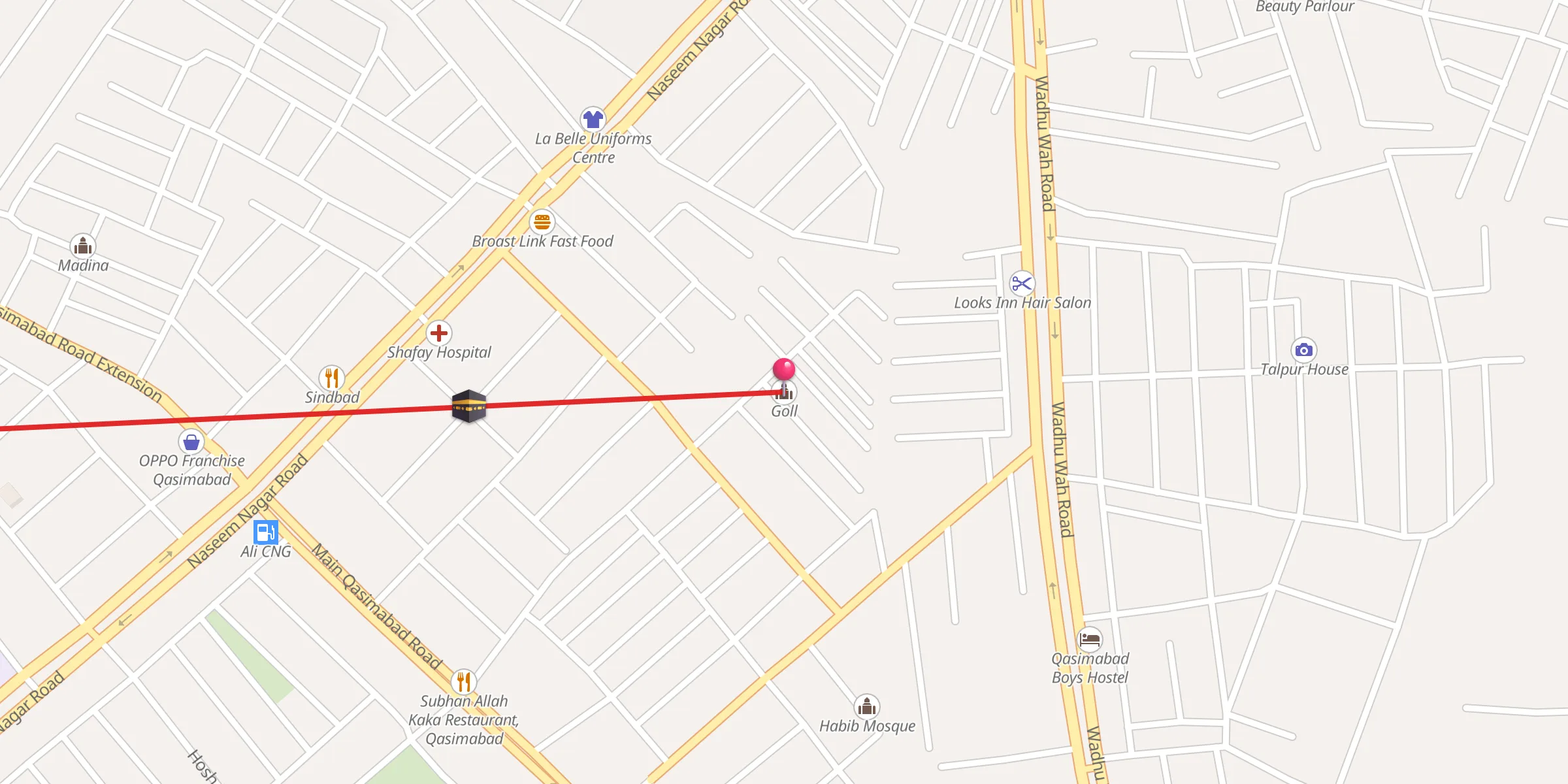 Carte de localisation : Goll