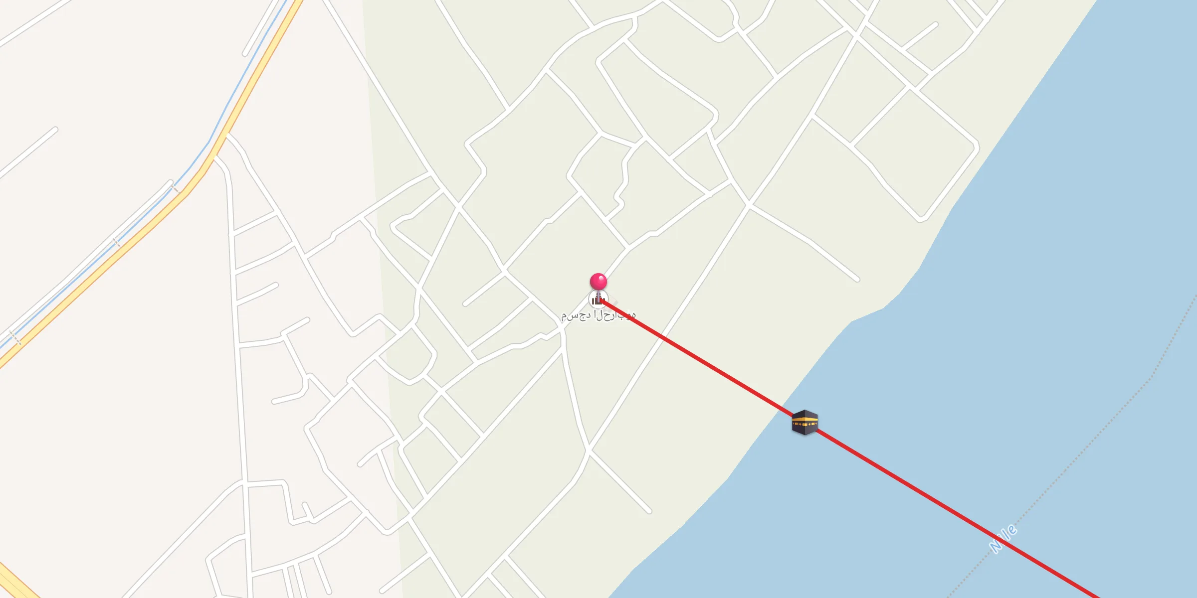 Carte de localisation : مسجد الحرابوه