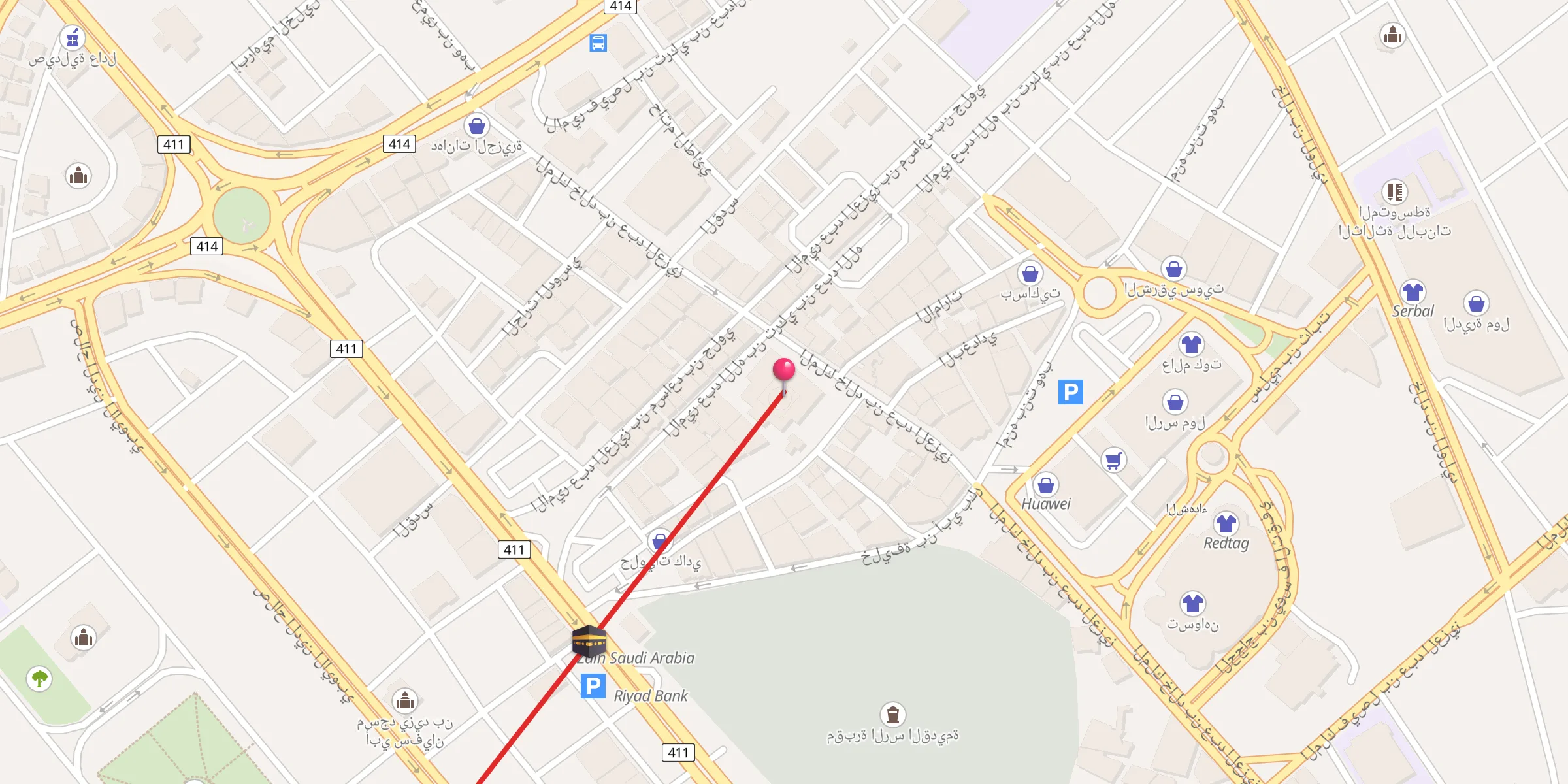 Carte de localisation : جامع الشيخ محمد بن صالح العذل