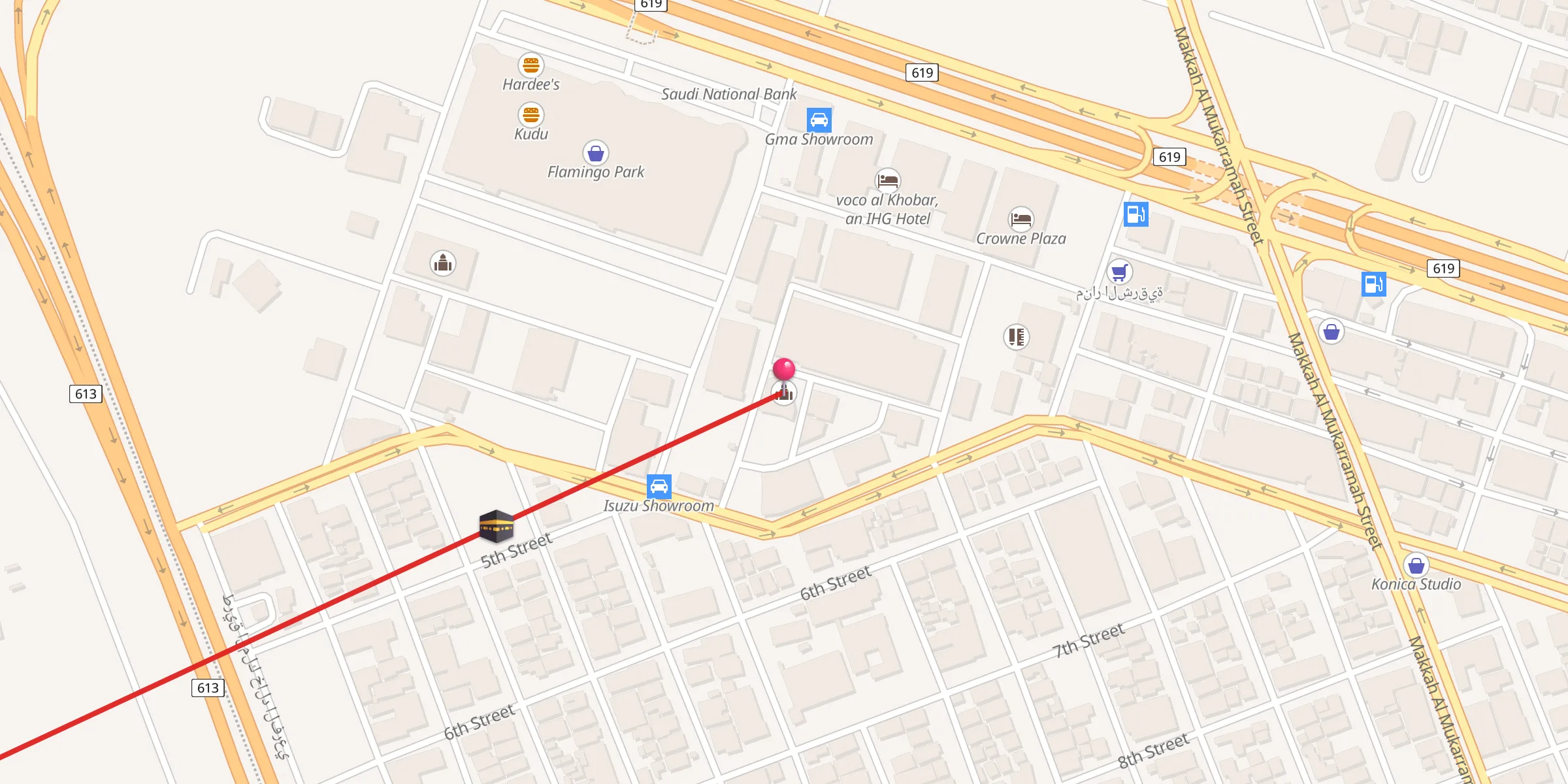Carte de localisation : Mosquée