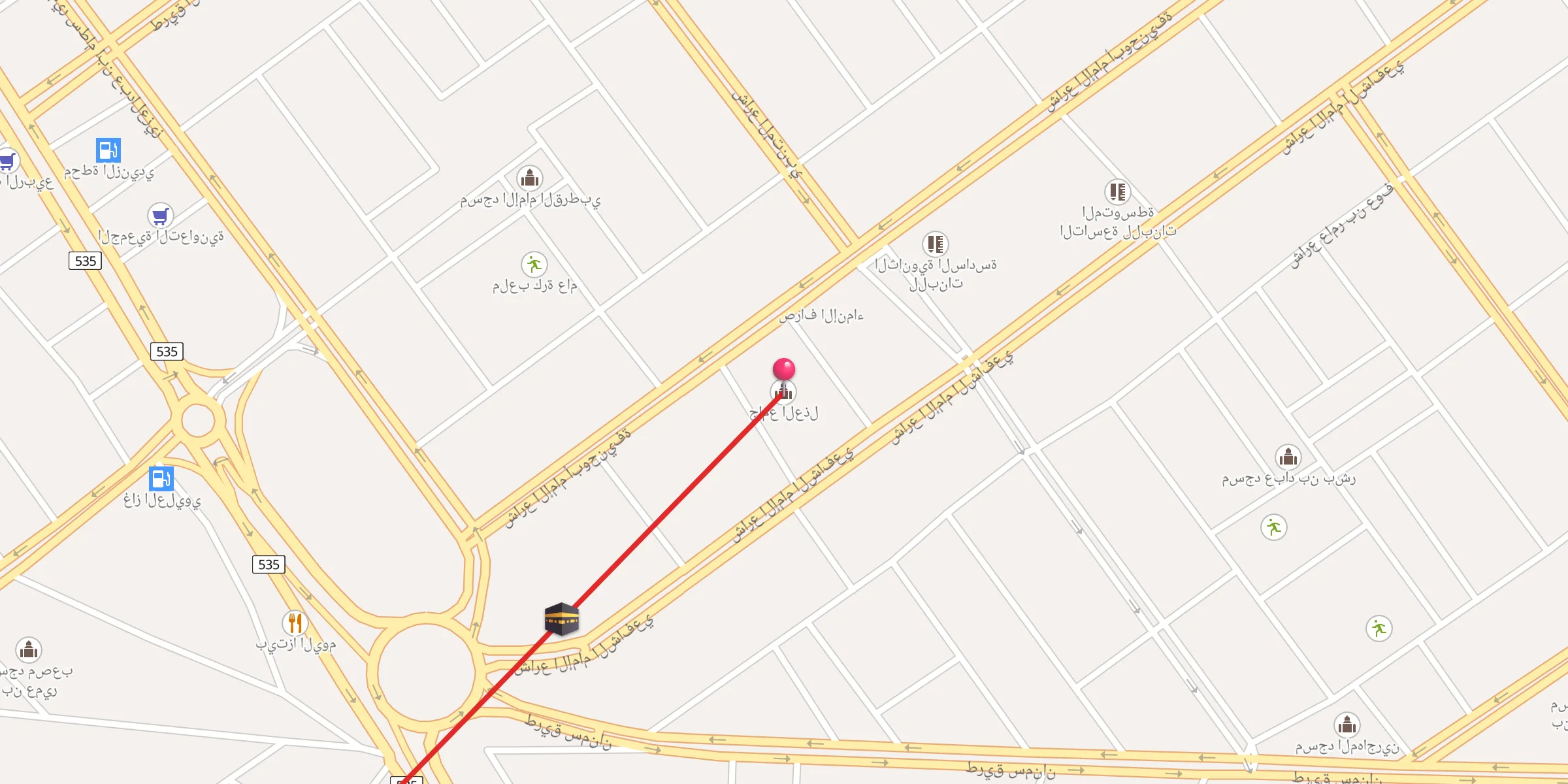 Carte de localisation : جامع العذل