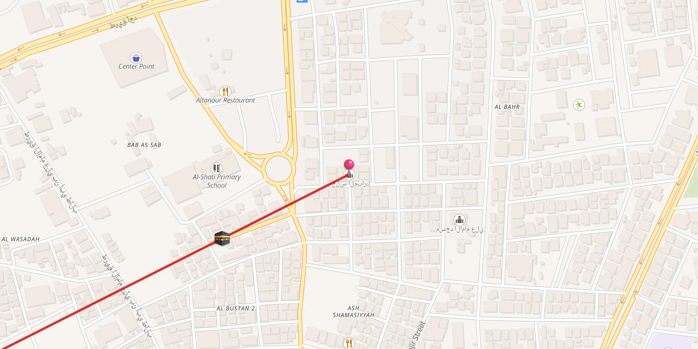 Carte de localisation : مجلس المبارك