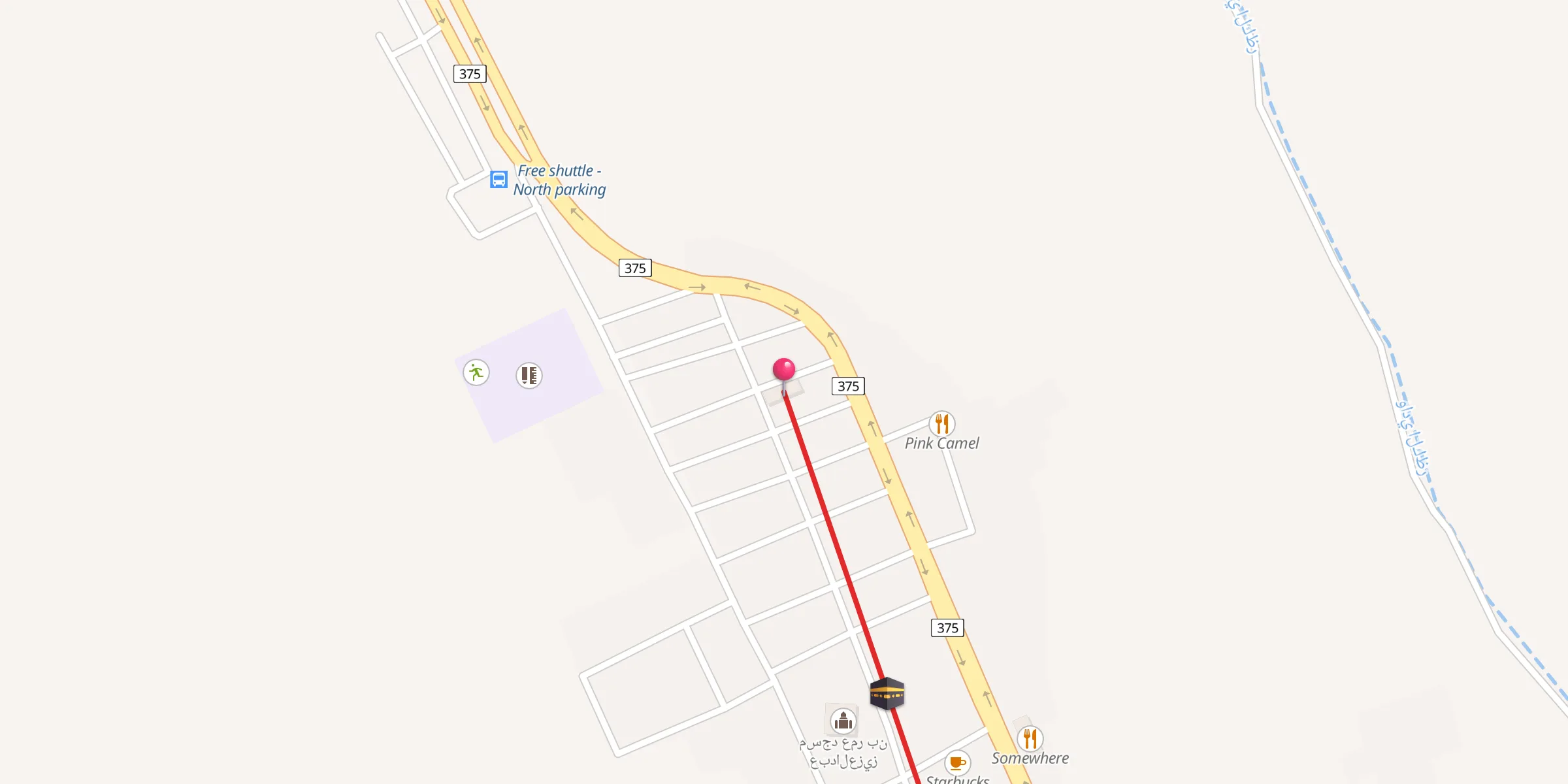 Carte de localisation : مسجد أحمد بن يسرة