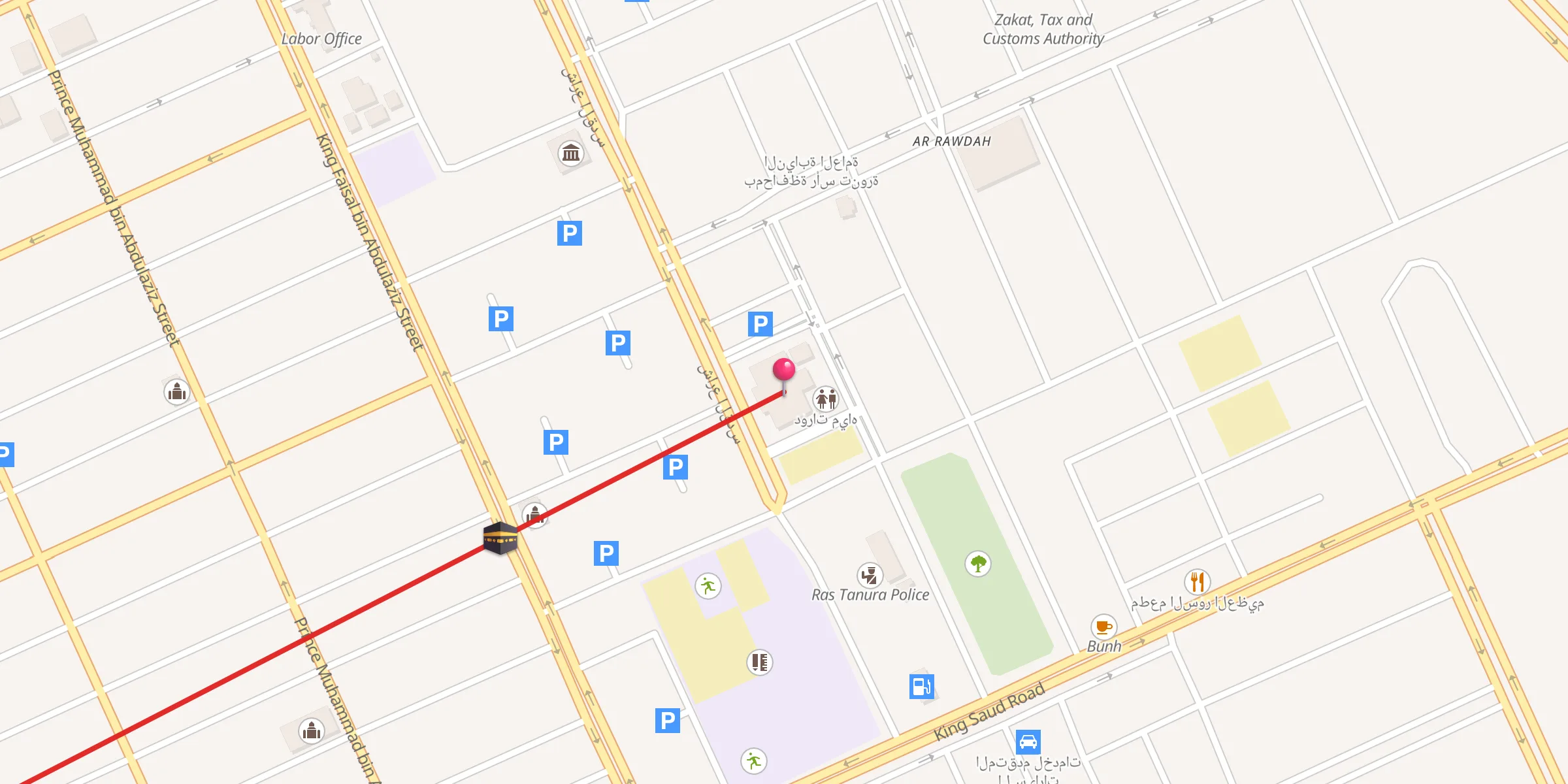 Carte de localisation : الجامع الكبير
