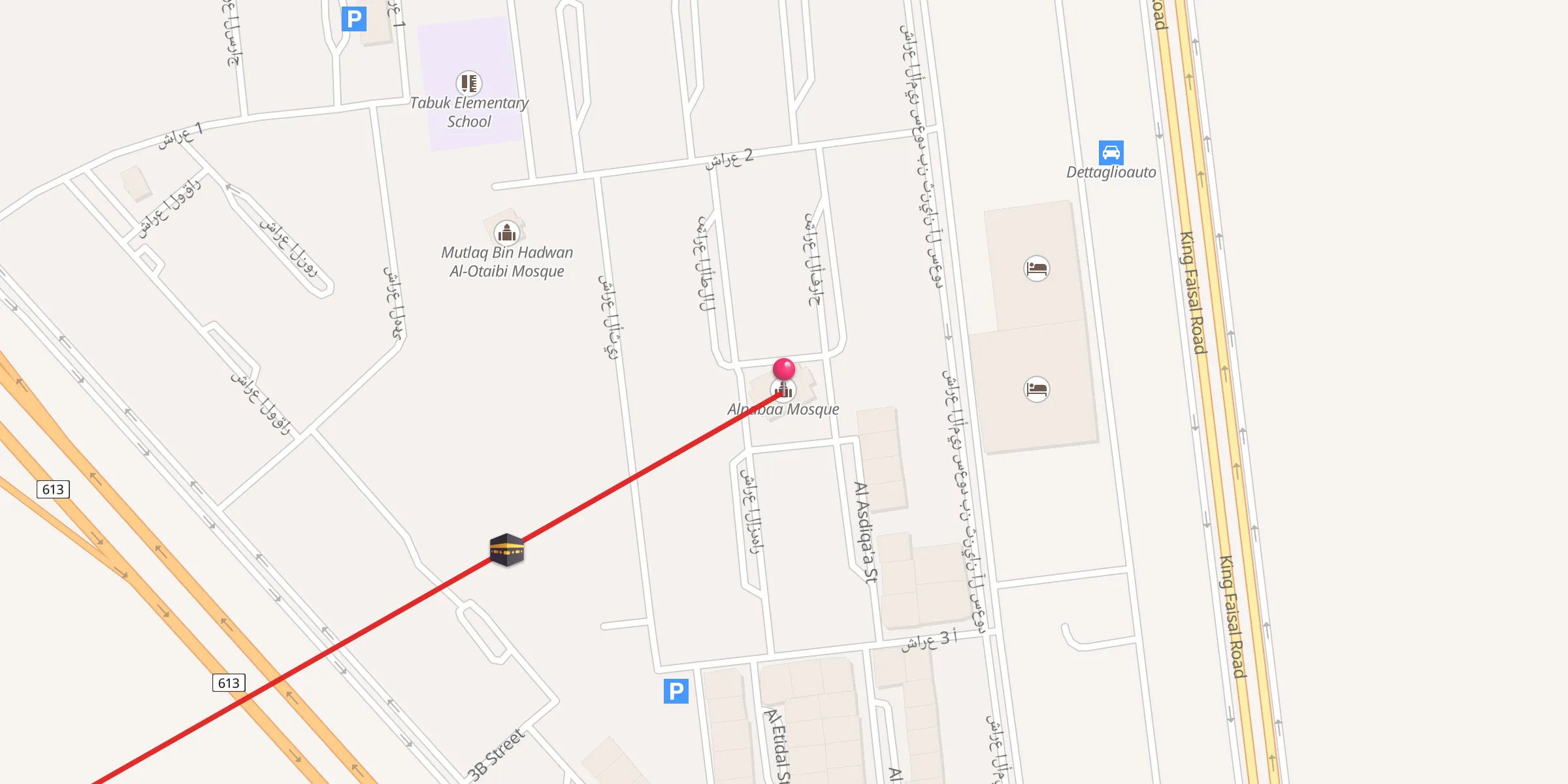Carte de localisation : جامع النبأ