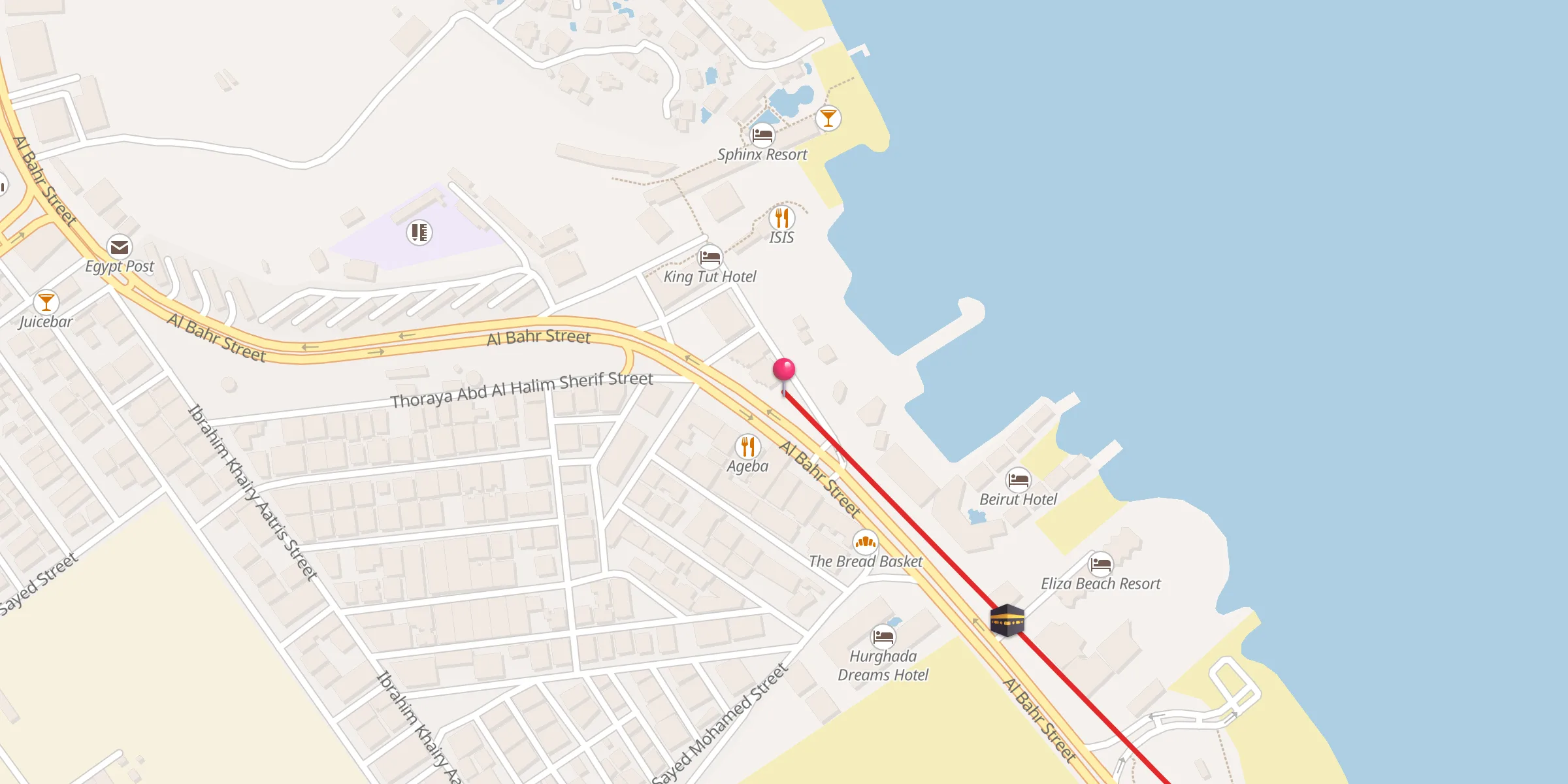 Carte de localisation : Grand Mohsen Mostafa